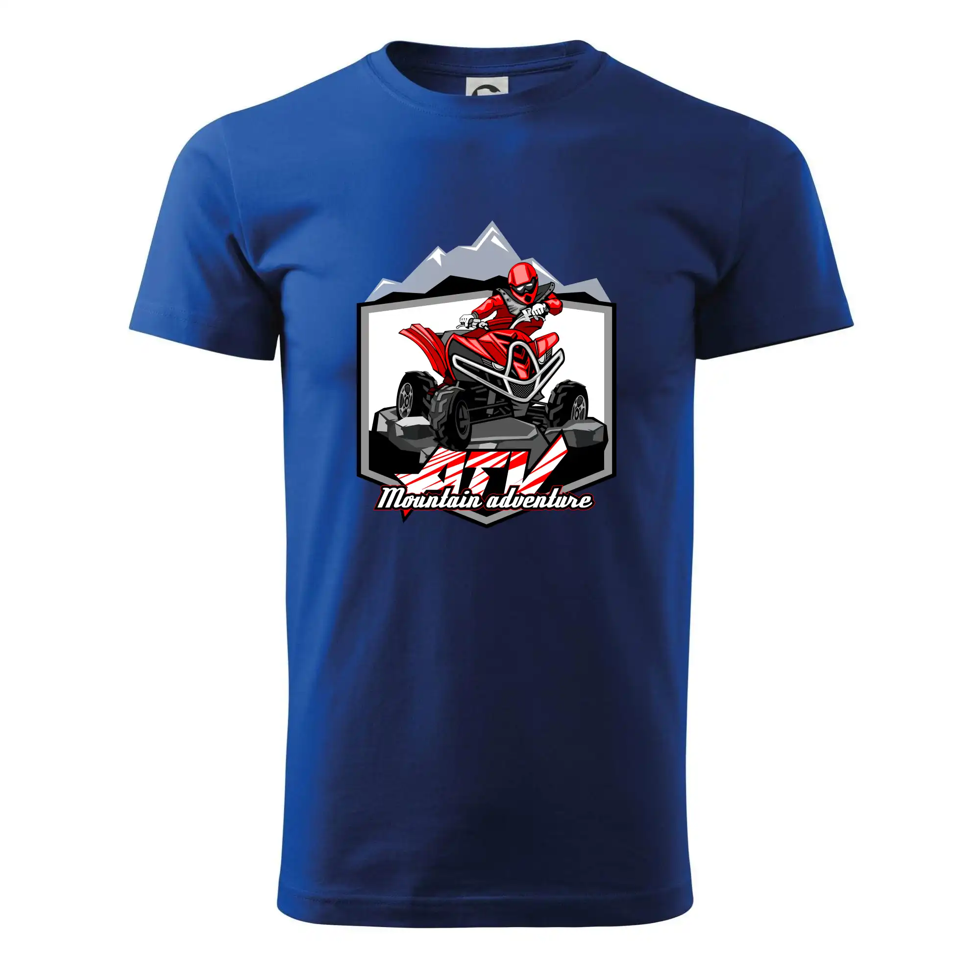 Tričko s štvorkolkou - ATV štvorkolka Mountain - Pánske tričko nižšej gramáže