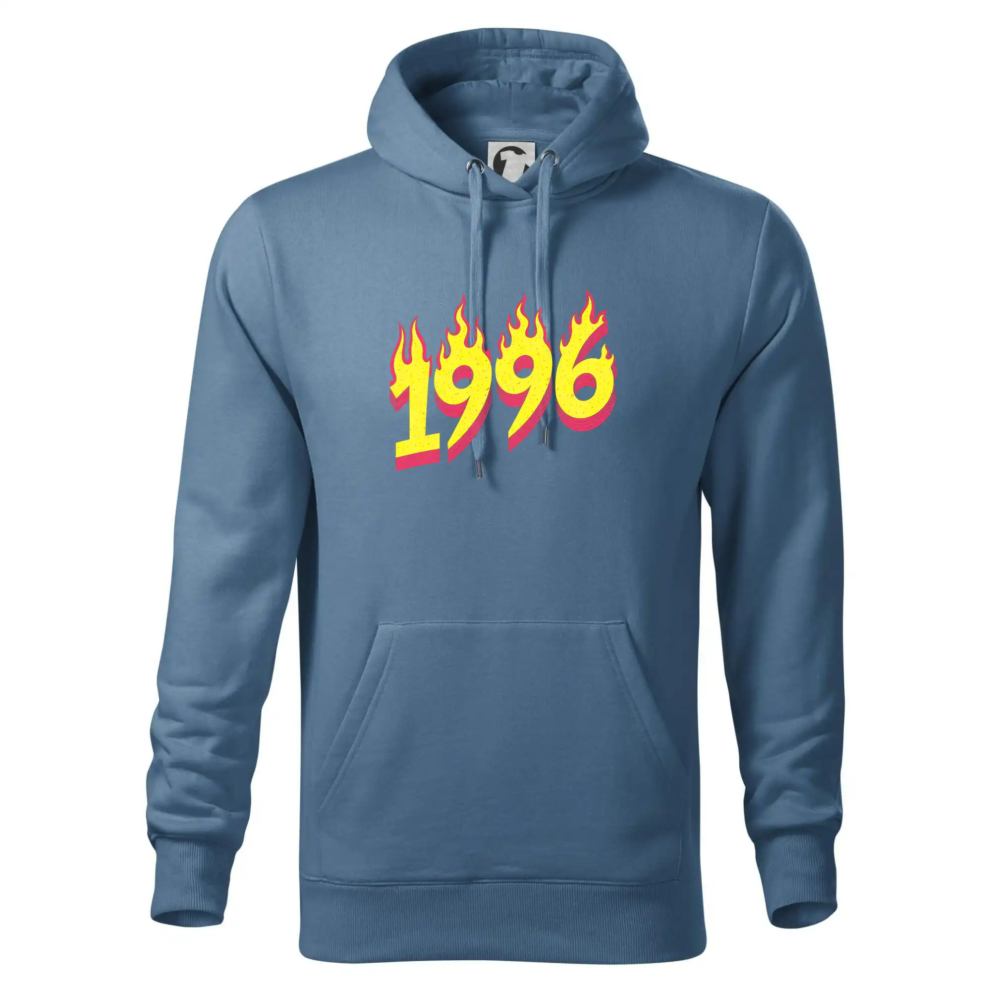 Trička s ročníkom 1996 - Narodeniny v ohni 1996 - Mikina pánska Cape s kapucňou