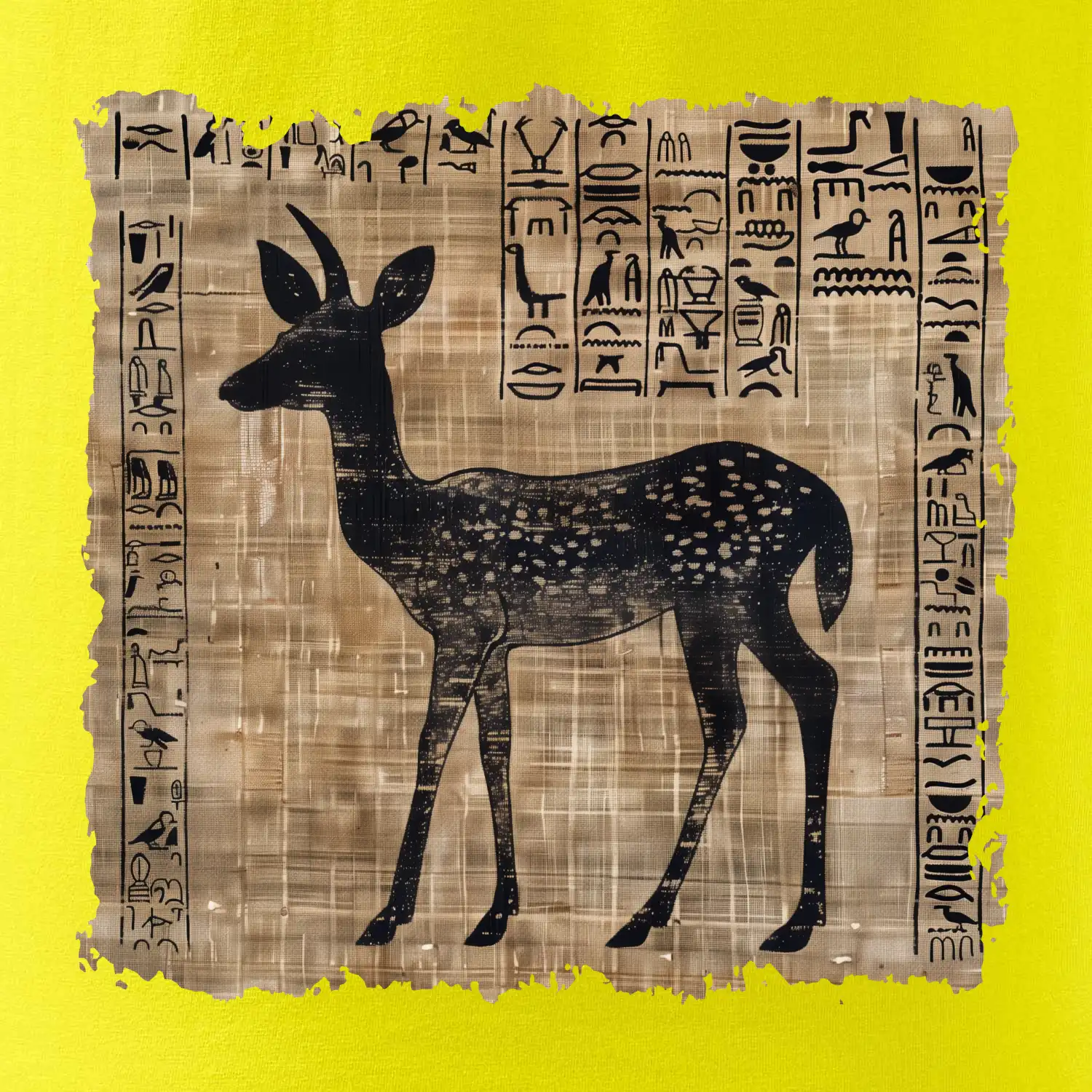 Egyptské hieroglyfy srnka