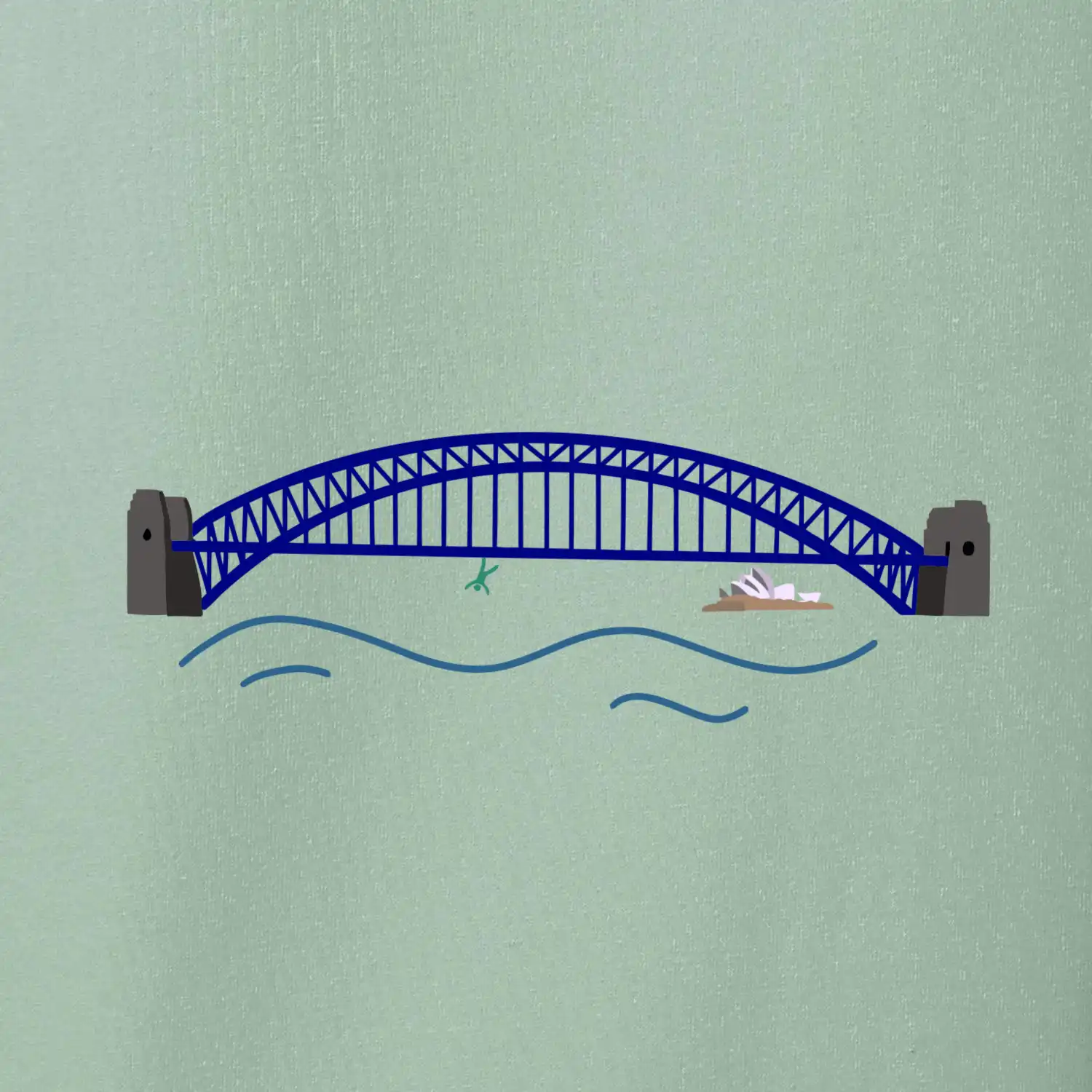 Most Sydney - sebevrah (Moňas)