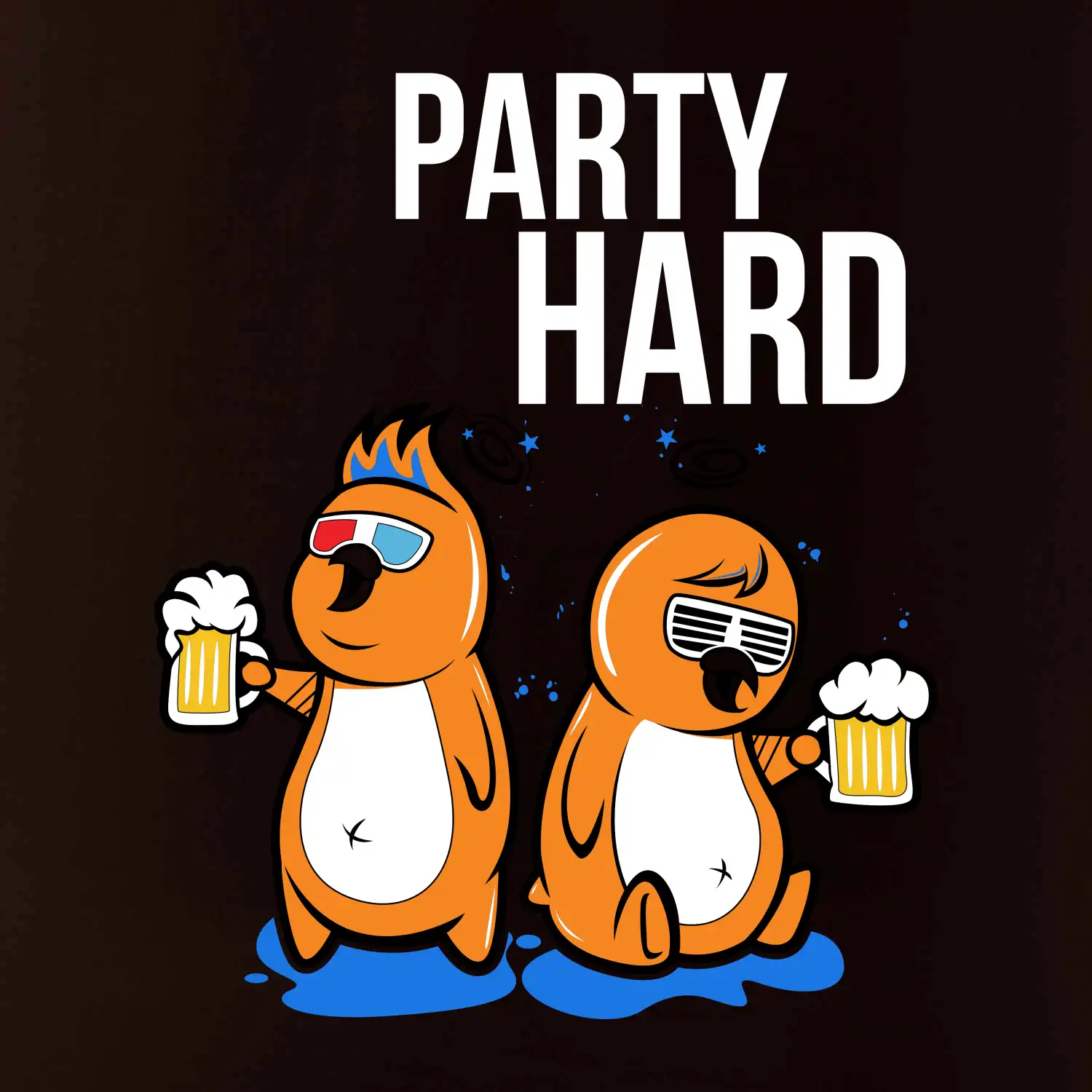 Party hard ptáci