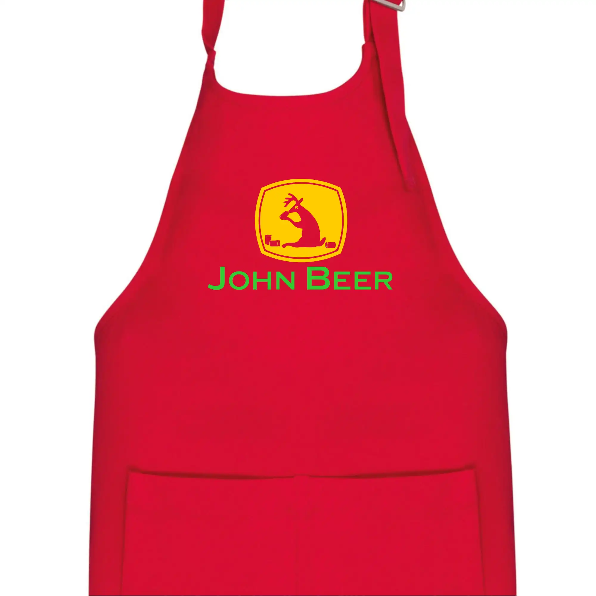 John Beer jelen s pivem