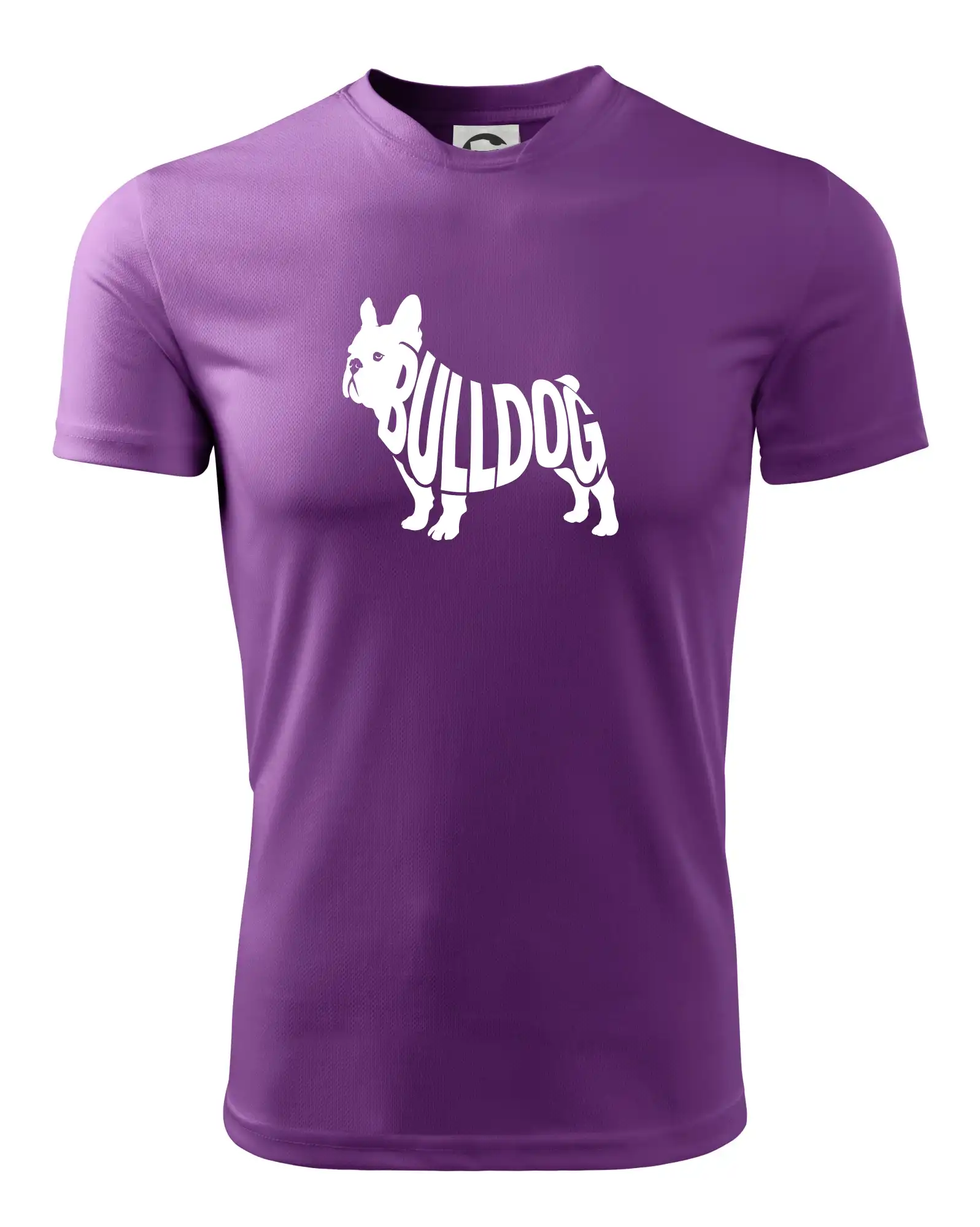 Ostatné psie plemená - Bulldog nápis v tele - Pánske tričko Fantasy športové