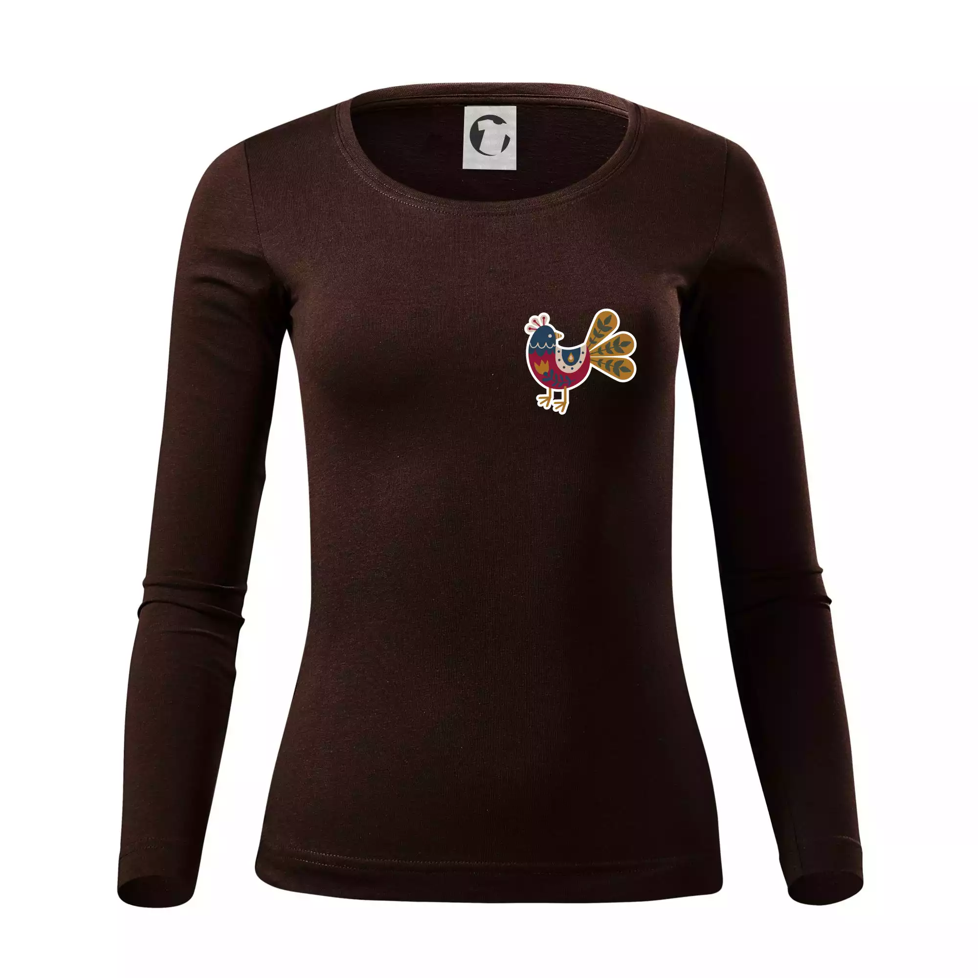 Folklor na prsu slepice