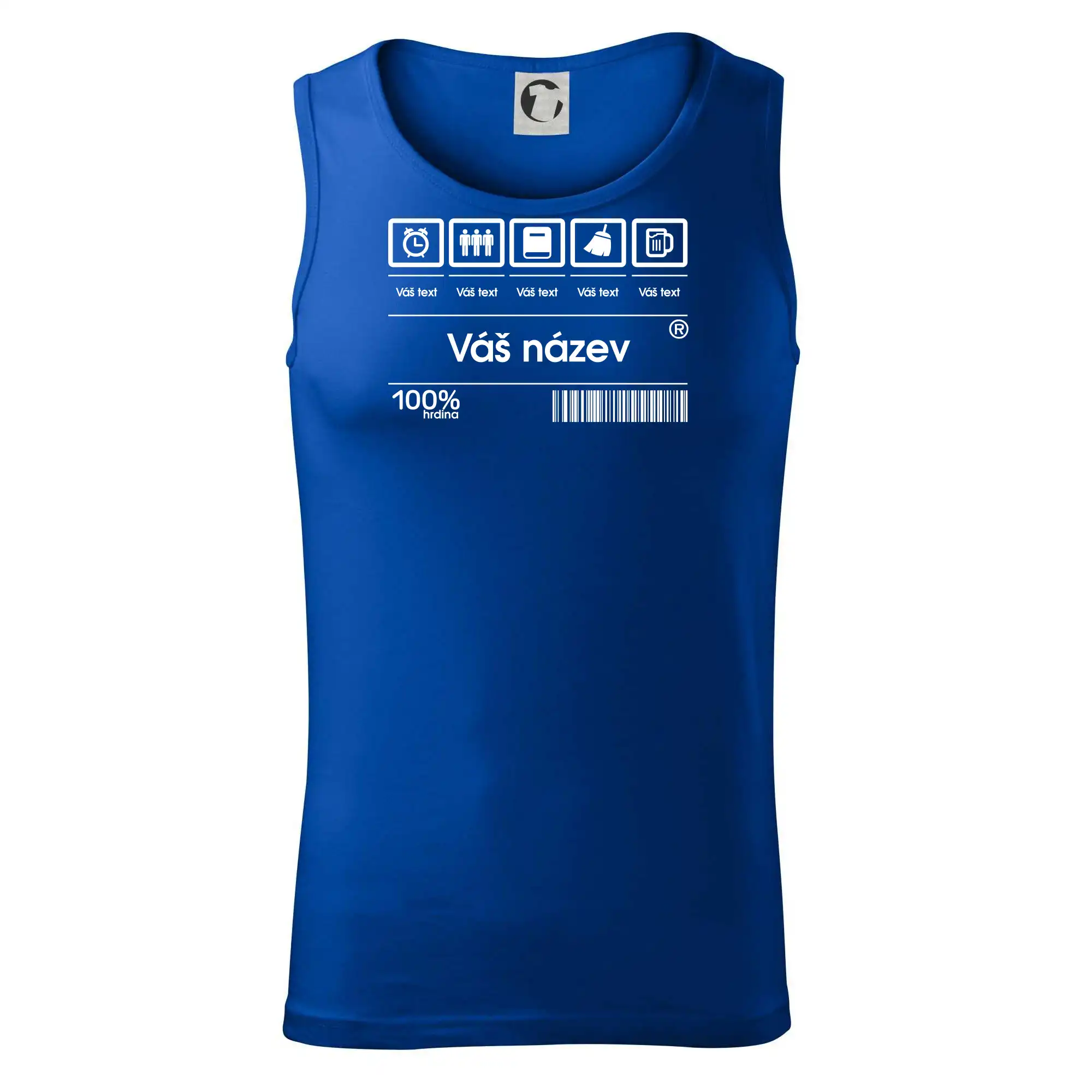 Čárový kód - Vlastní text