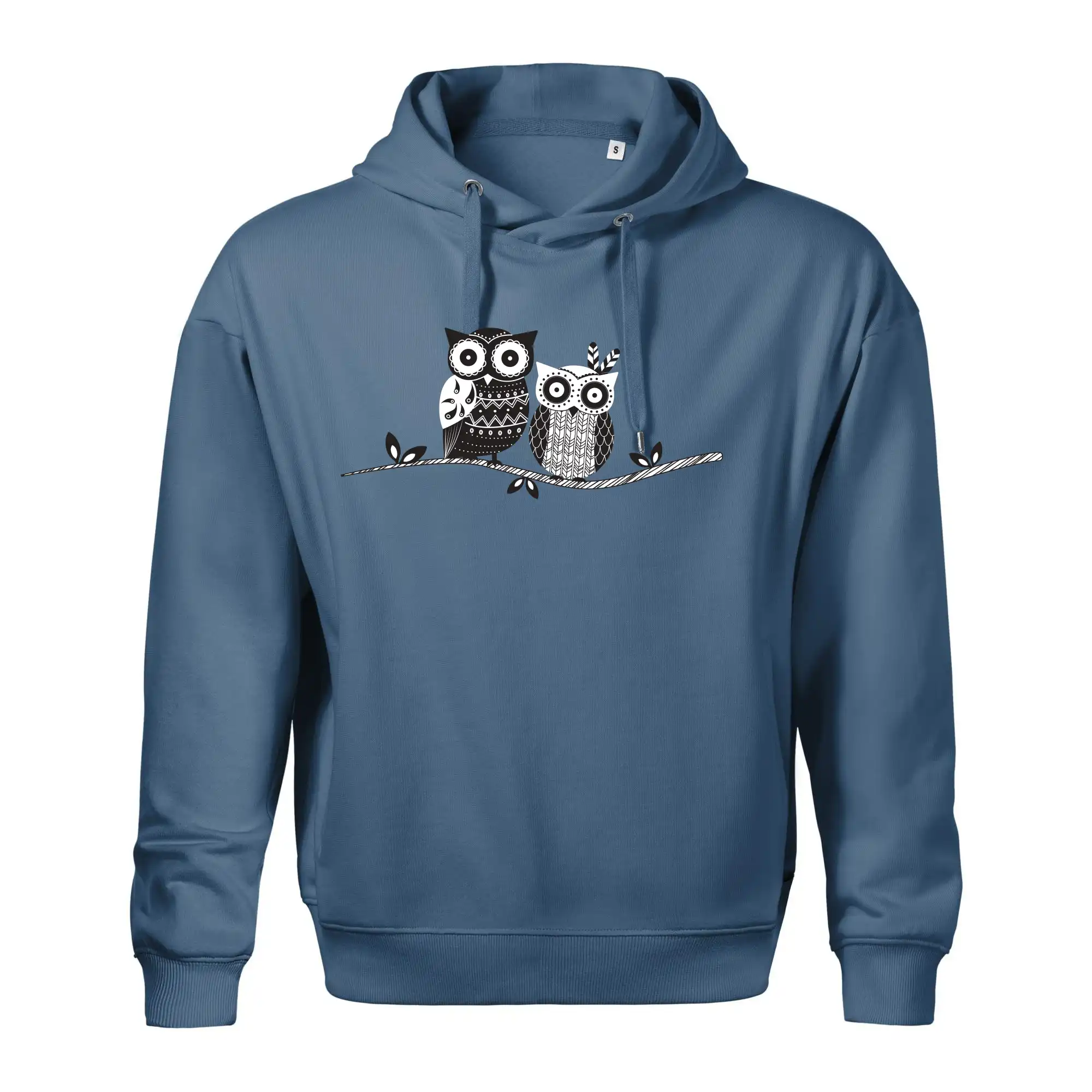 Dvě sovy abstraktní