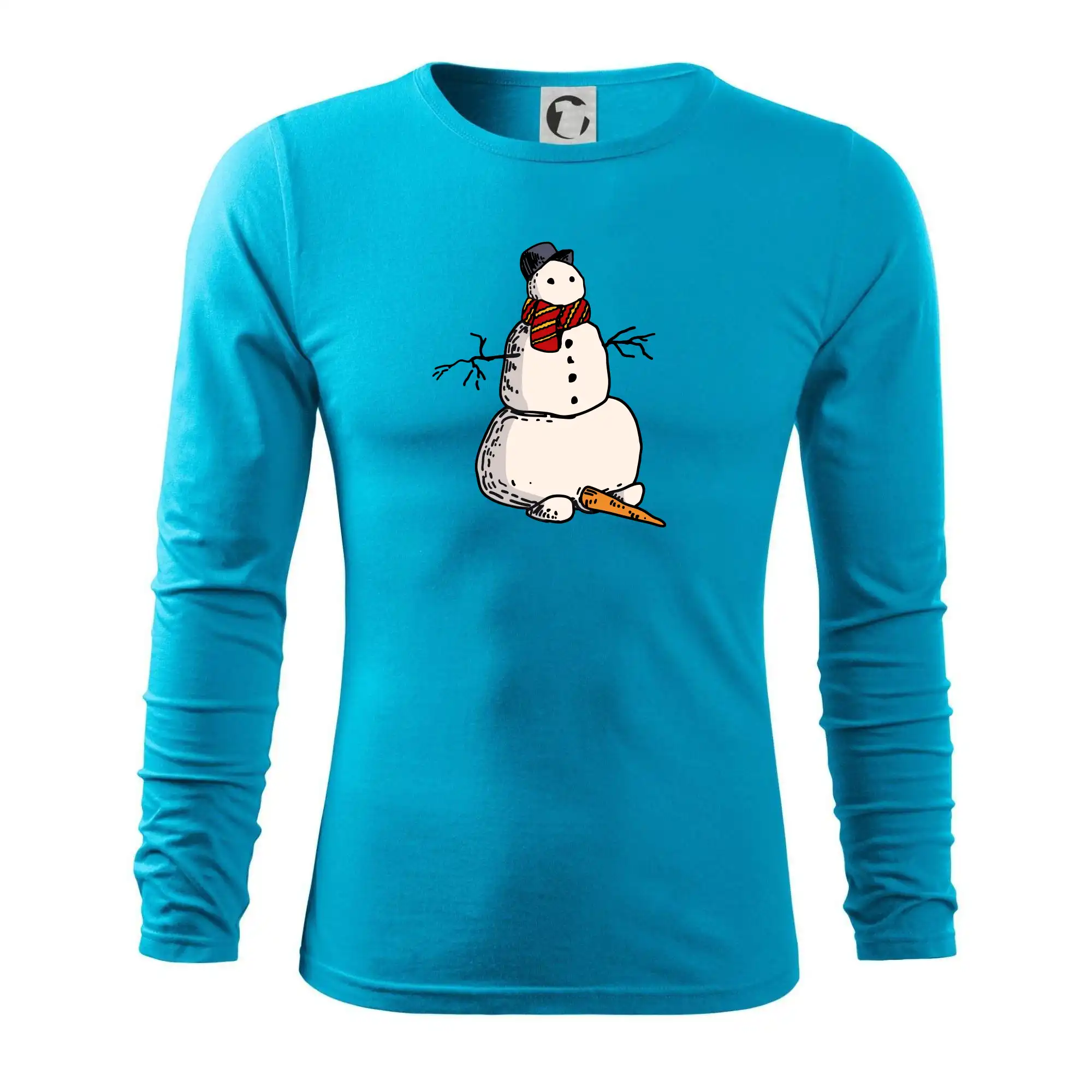 Sněhulák se spadlým nosem