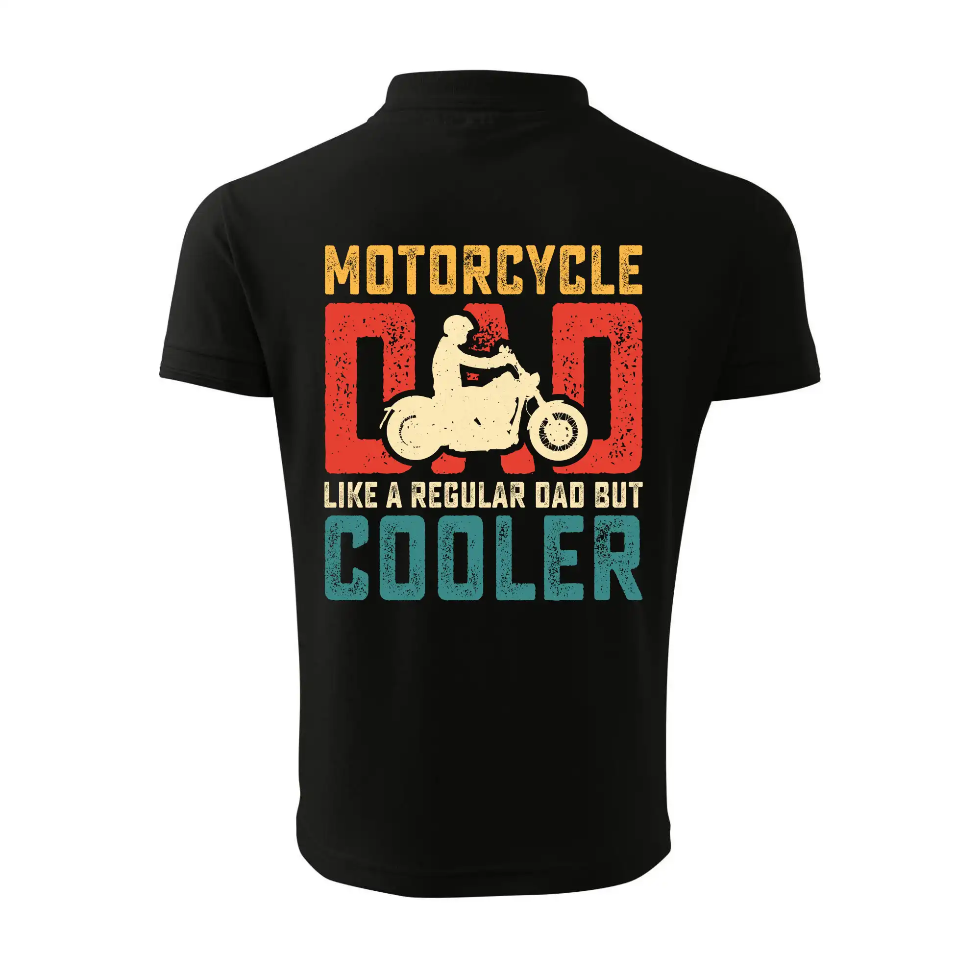 Motorcycle dad like a regular dad but cooler