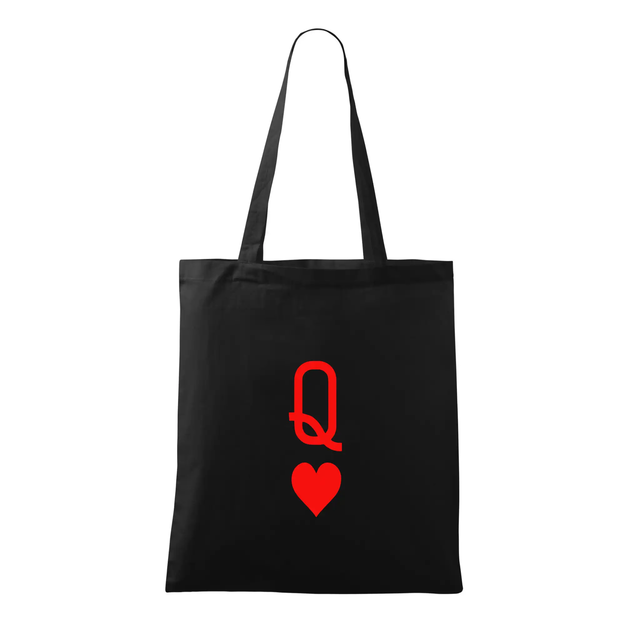 Poker tričká - Poker Q love - Taška bavlnená