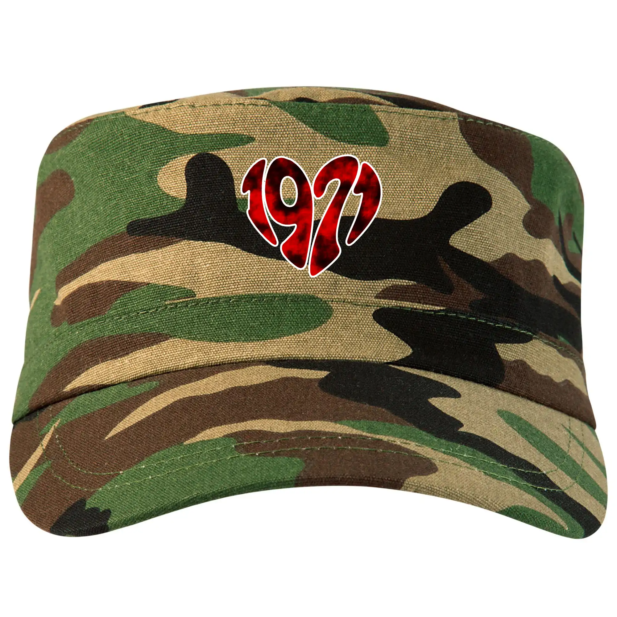 Trička s ročníkom 1971 - 1971 v srdci - Šiltovka CAMO