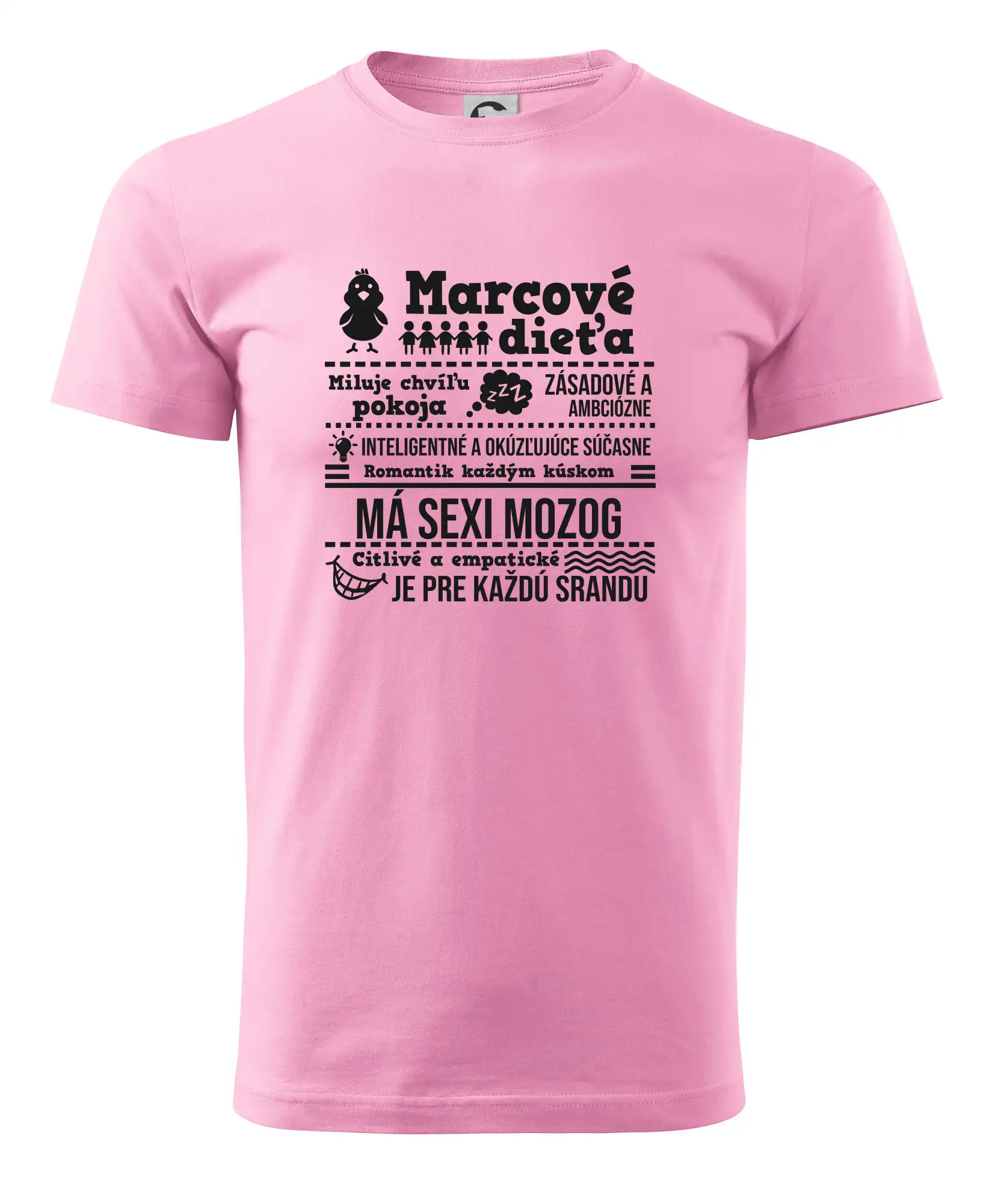 Tričká pre narodených v marci - Narodeniny Marec - Pánske tričko nižšej gramáže
