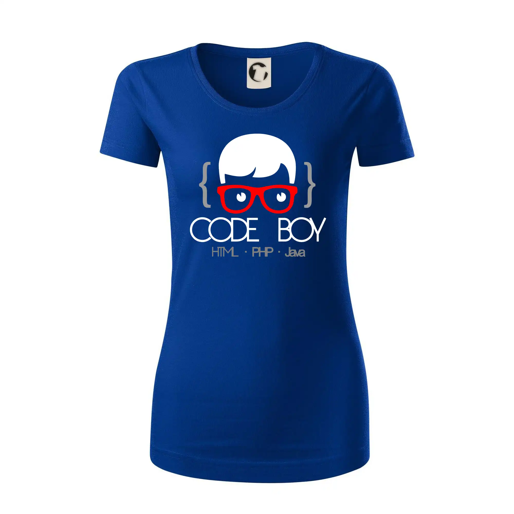 Tričká pre ajťákov - Code Boy - Dámske tričko z organickej bavlny Origin (GOTS)