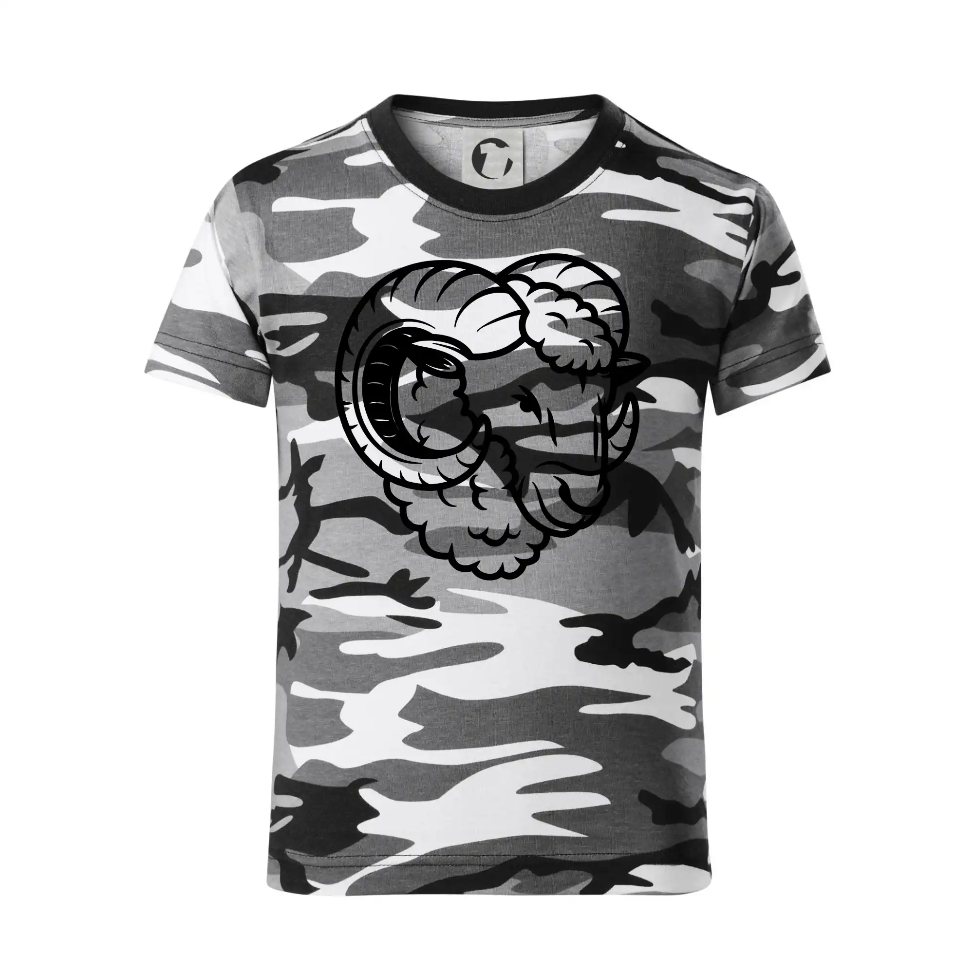 Bílá Hlava berana obrys