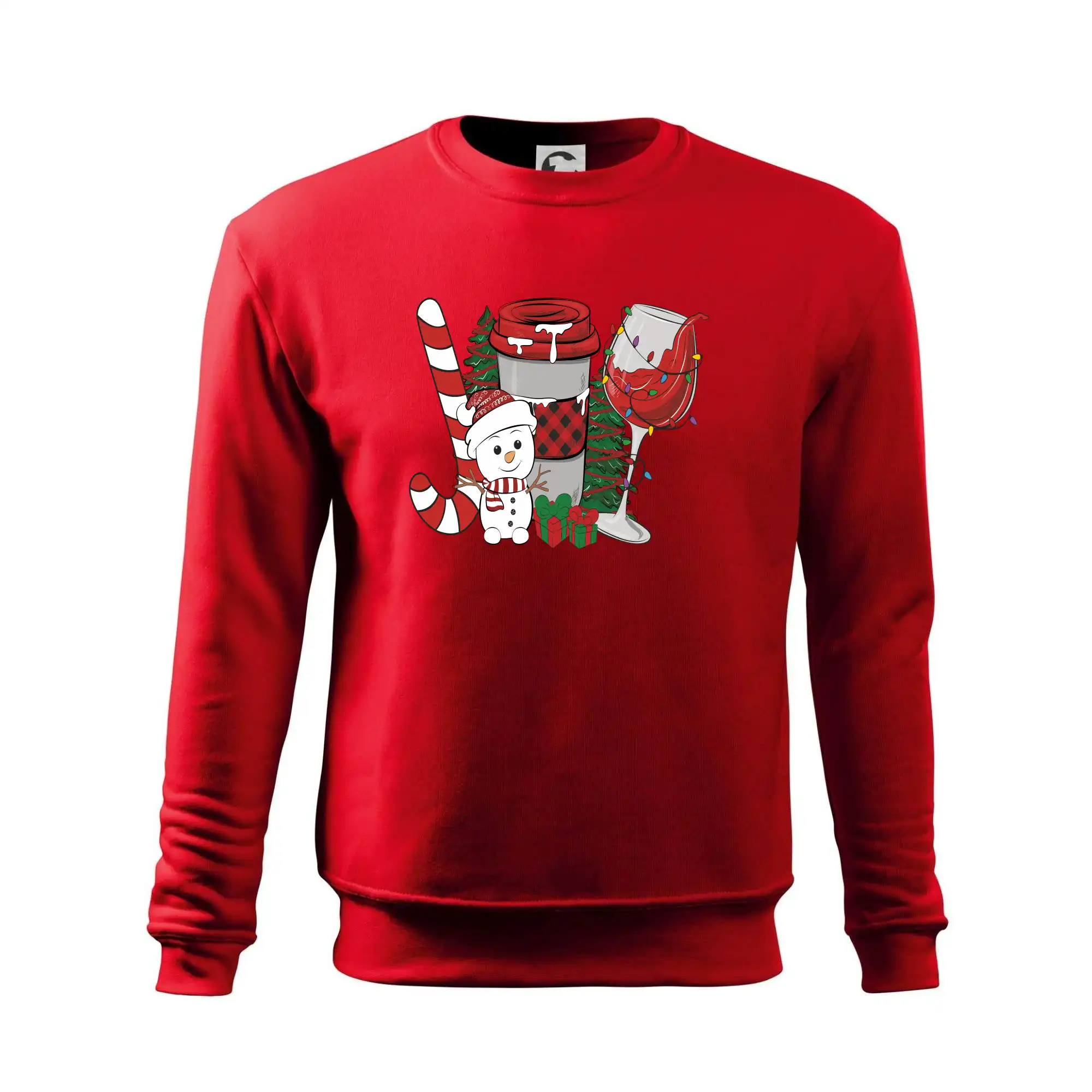 Vánoce, víno a sněhulák