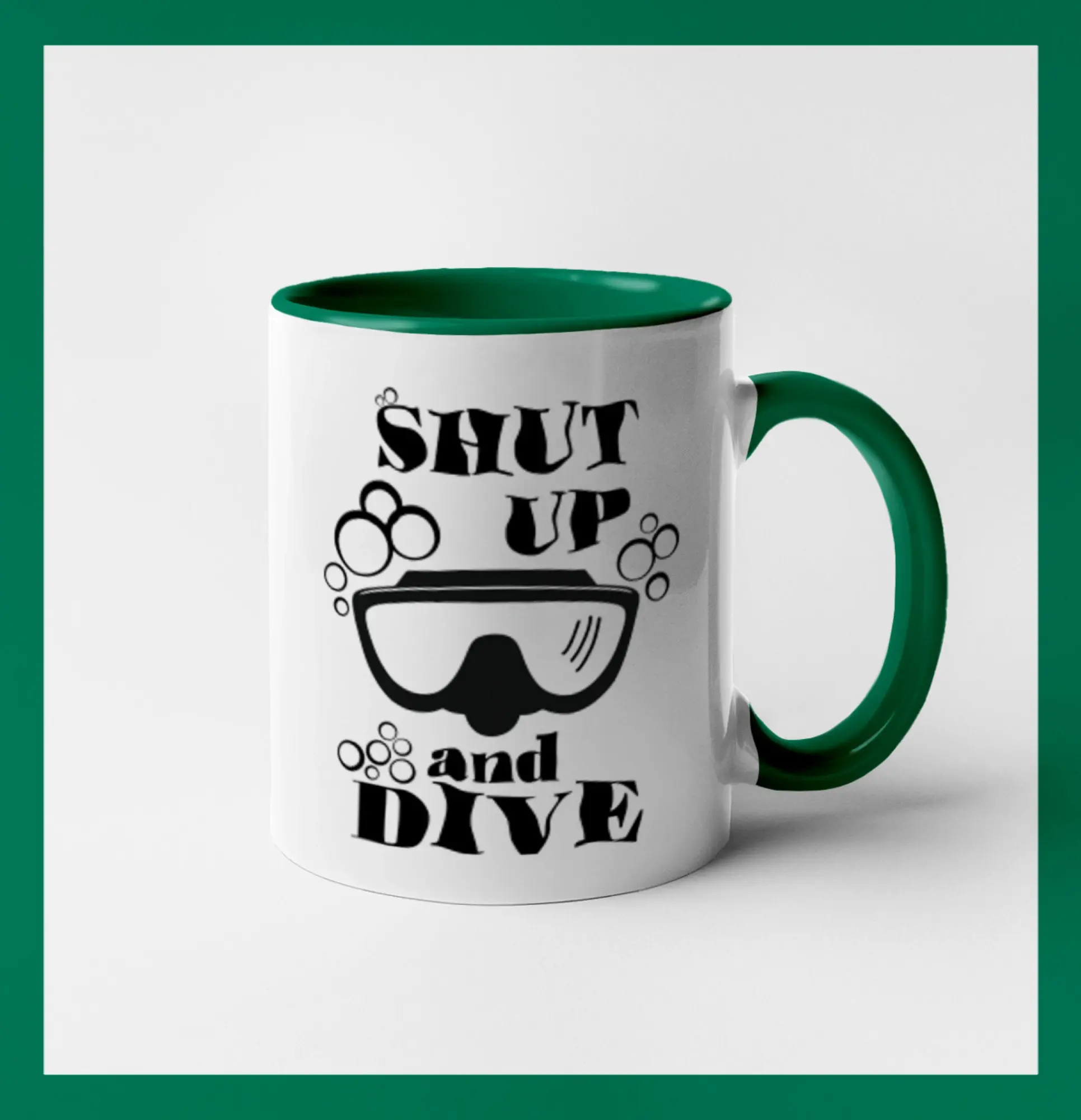 Shut up and dive