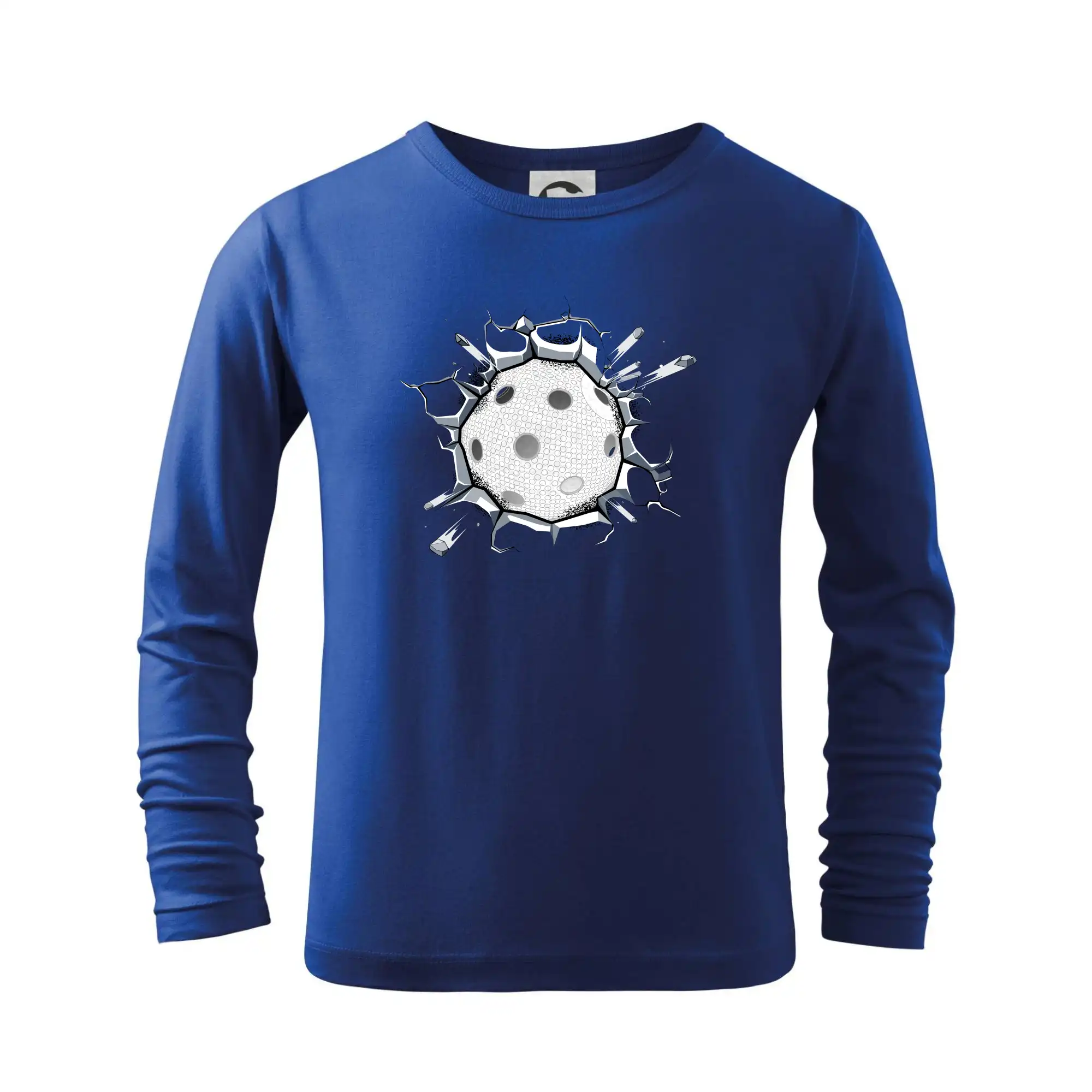 Florbalové tričká - Florbal lopta v triku - Tričko detské Long Sleeve