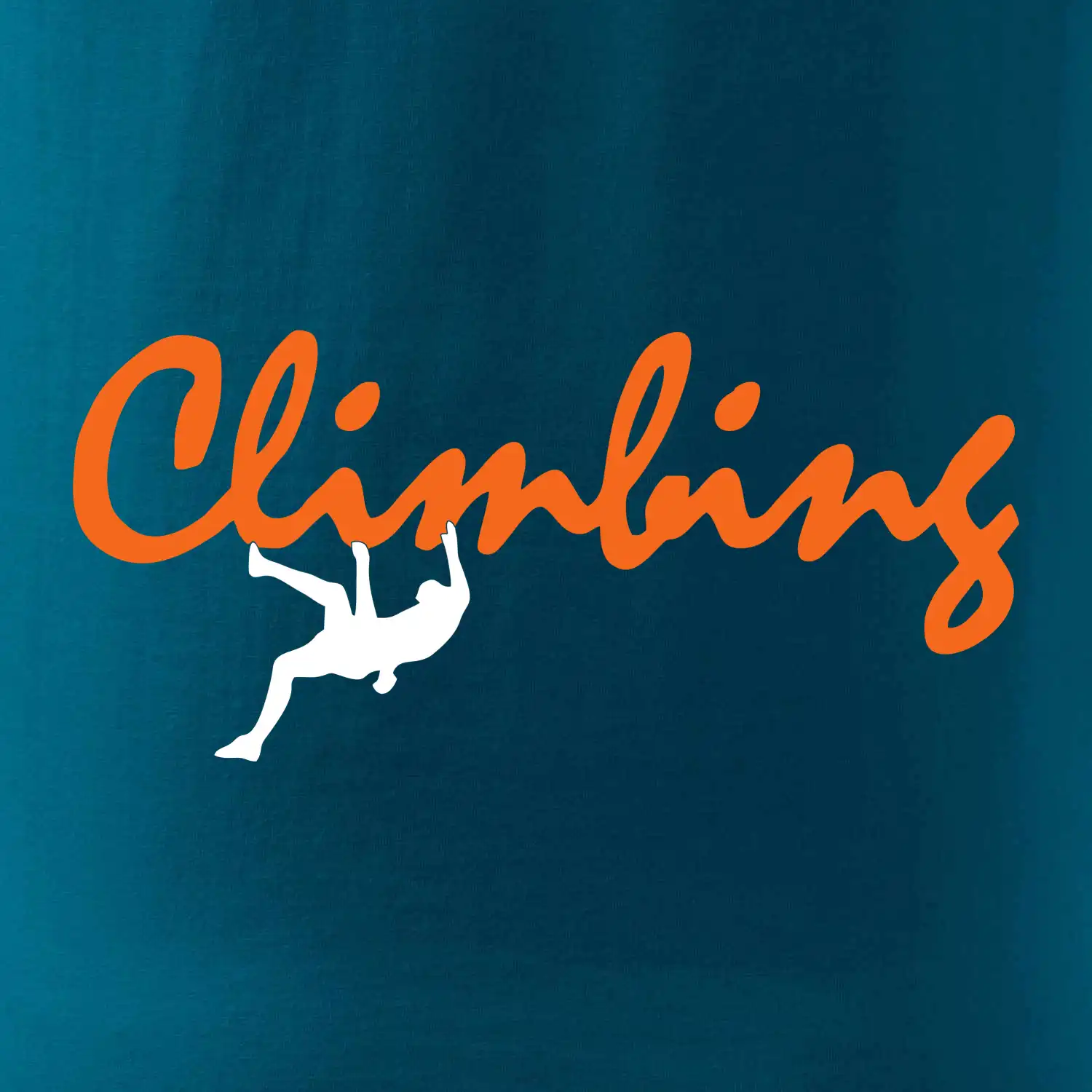 Climbing psací text