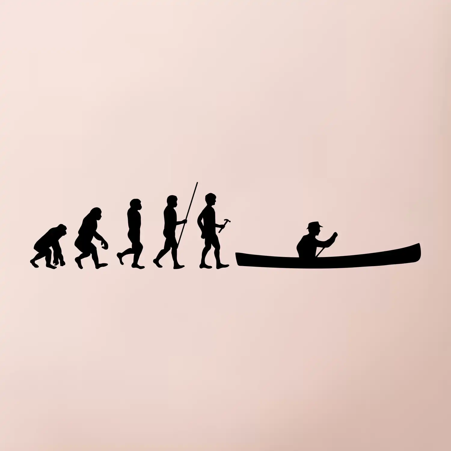 Evoluce kanoe stará