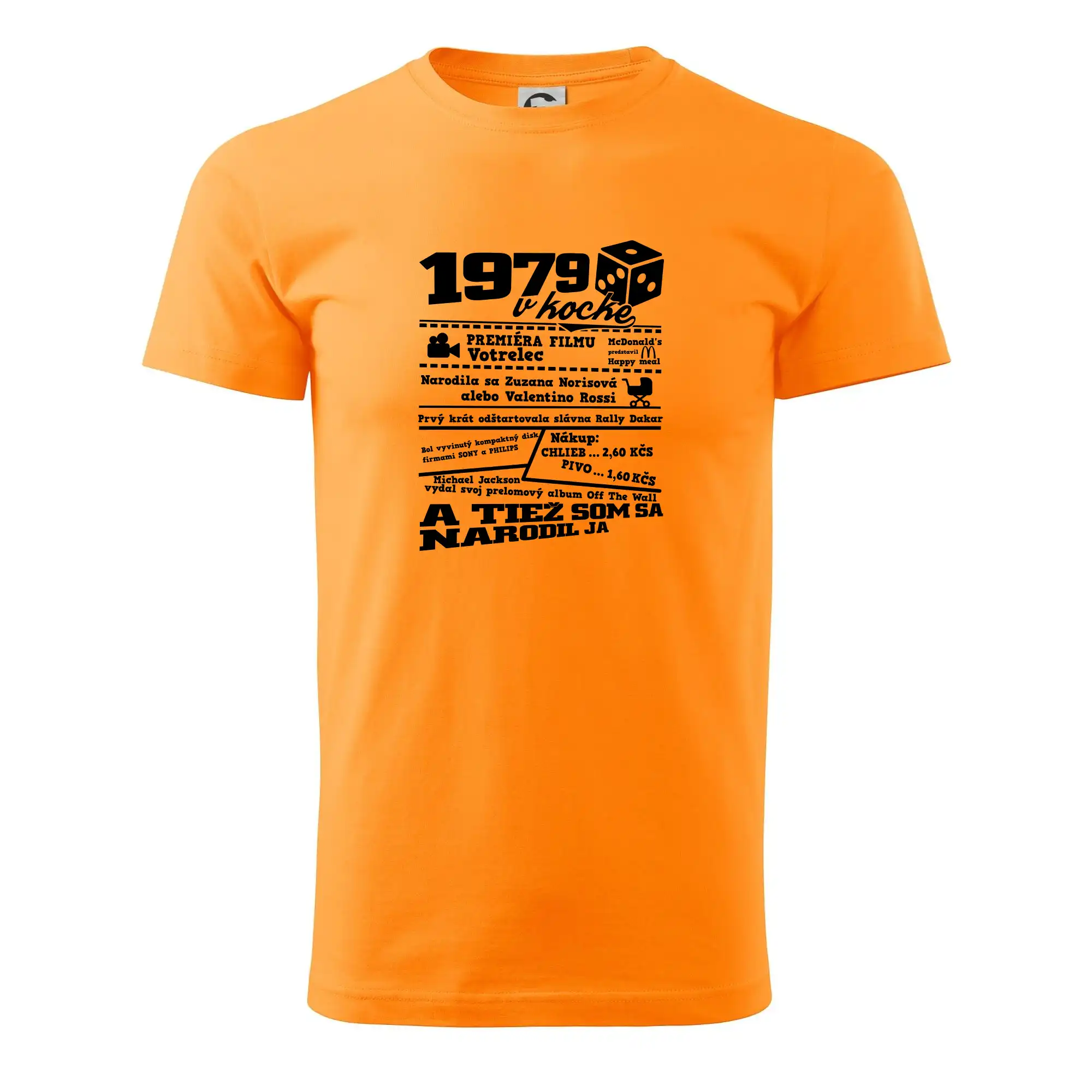 1979 v kocke - Pánske tričko nižšej gramáže