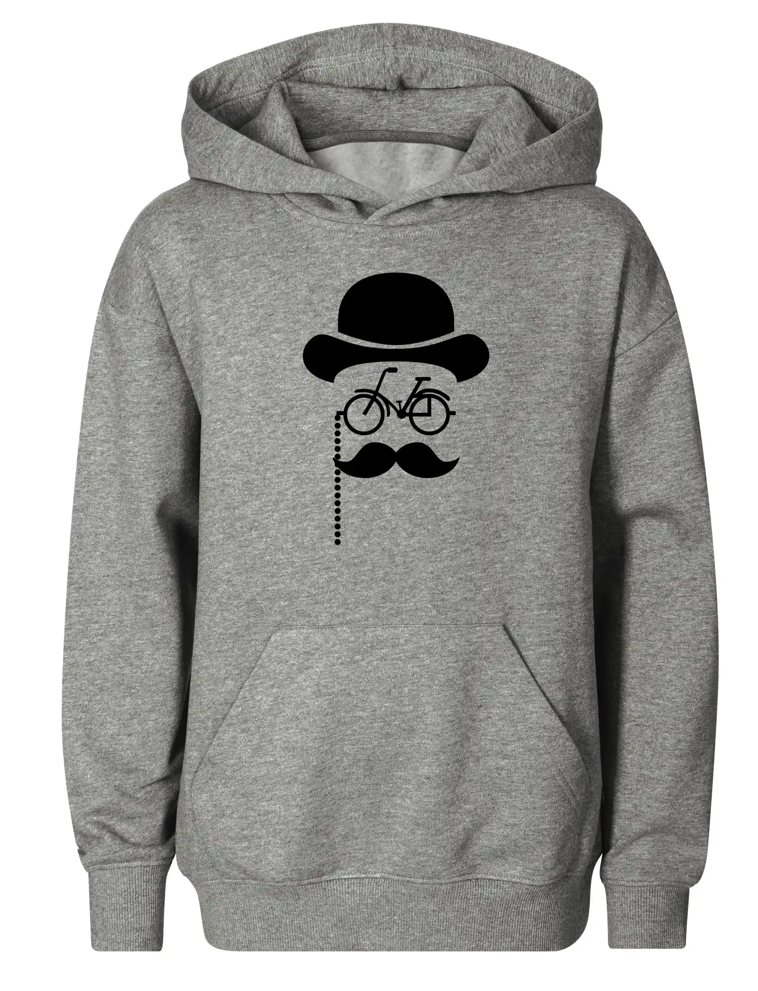 Tričká s fúzikmi - Mustache bicykel - Detská mikina - Chill