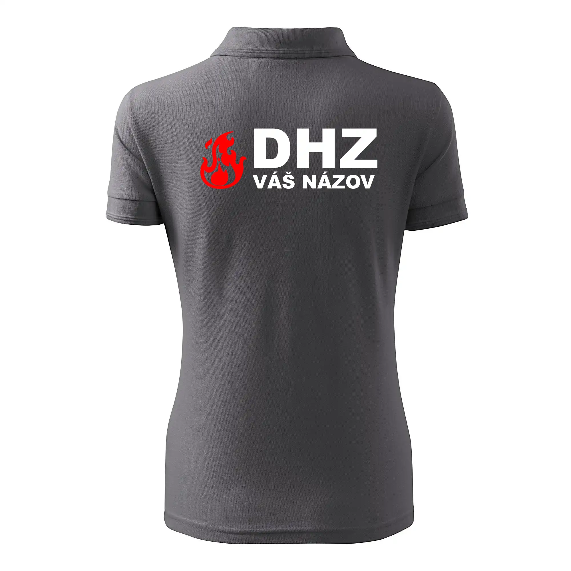 DHZ (oheň, názov sboru - vlastný nápis)