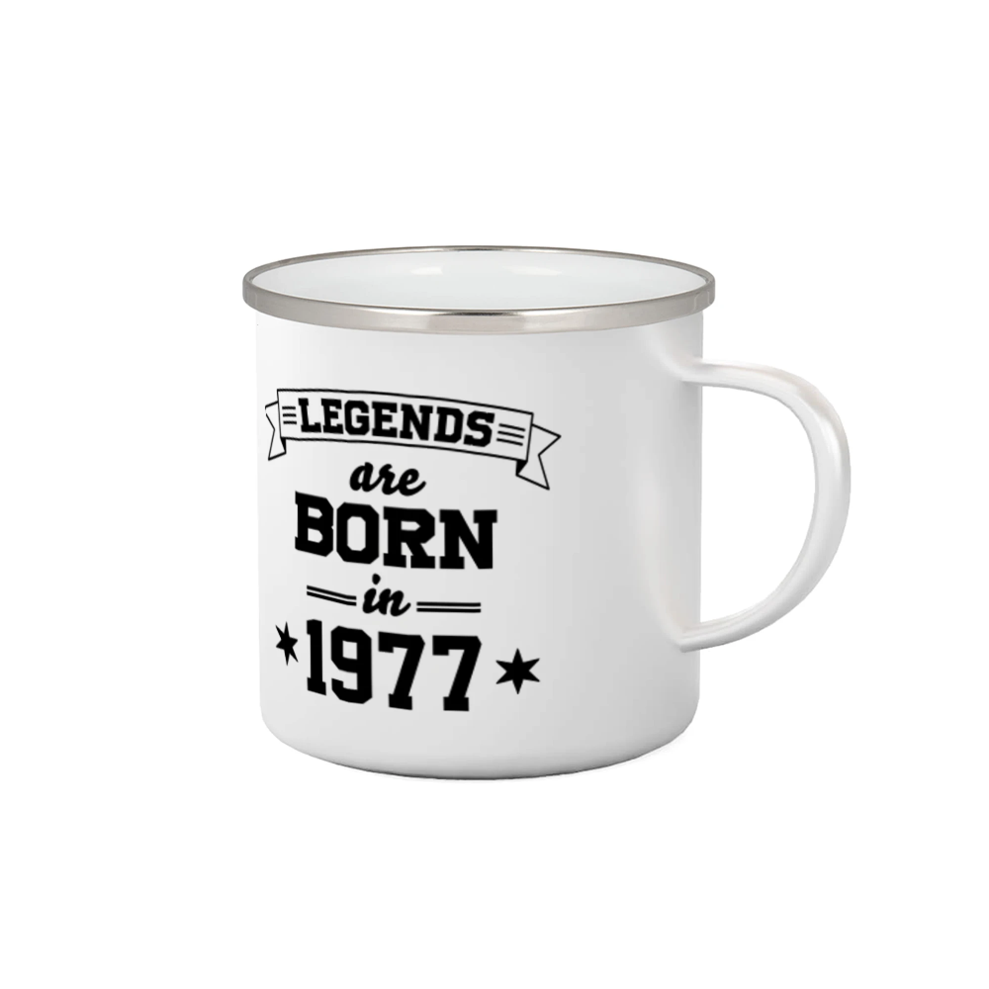 Trička s ročníkom 1977 - Legends are born in 1977 - Plecháčik