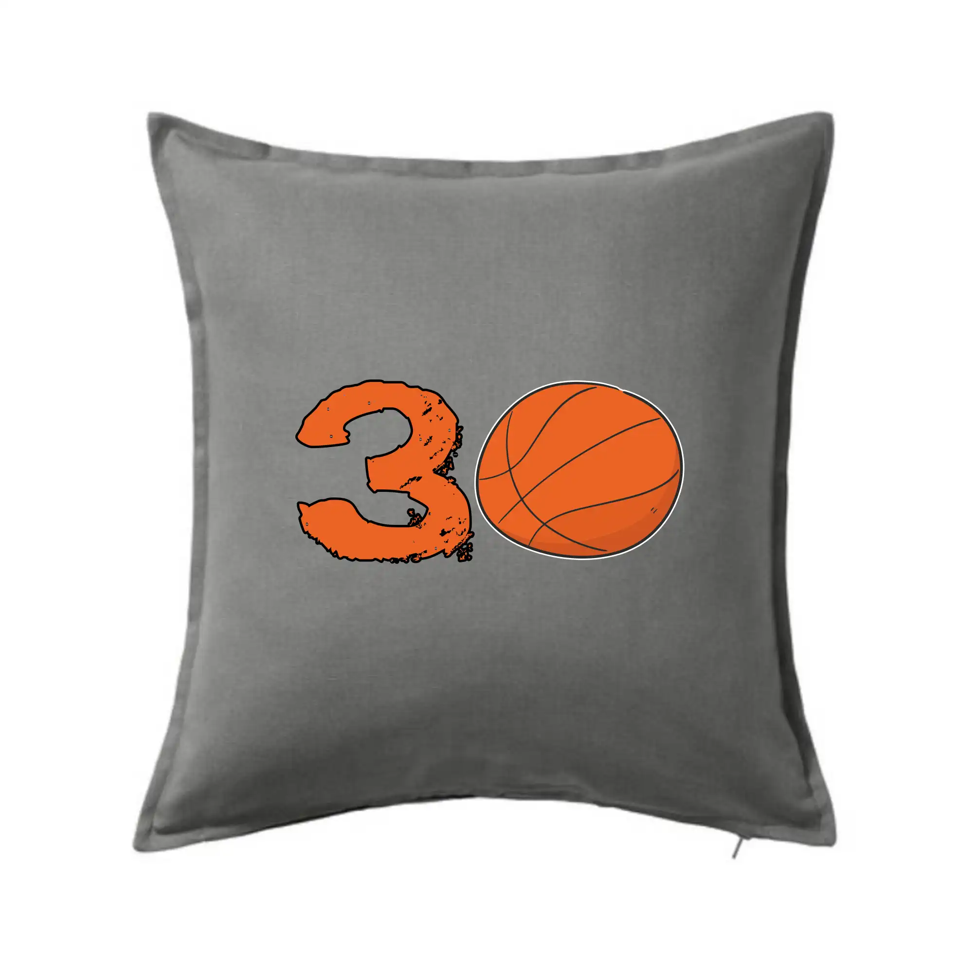 Basketbalová tričká - Basketball okrúhle narodeniny 30 - Vankúš 50x50