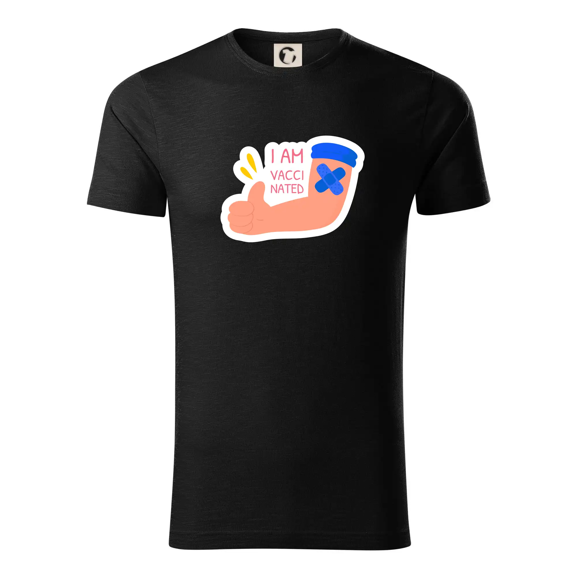I am vaccinated - Tričko z organickej bavlny