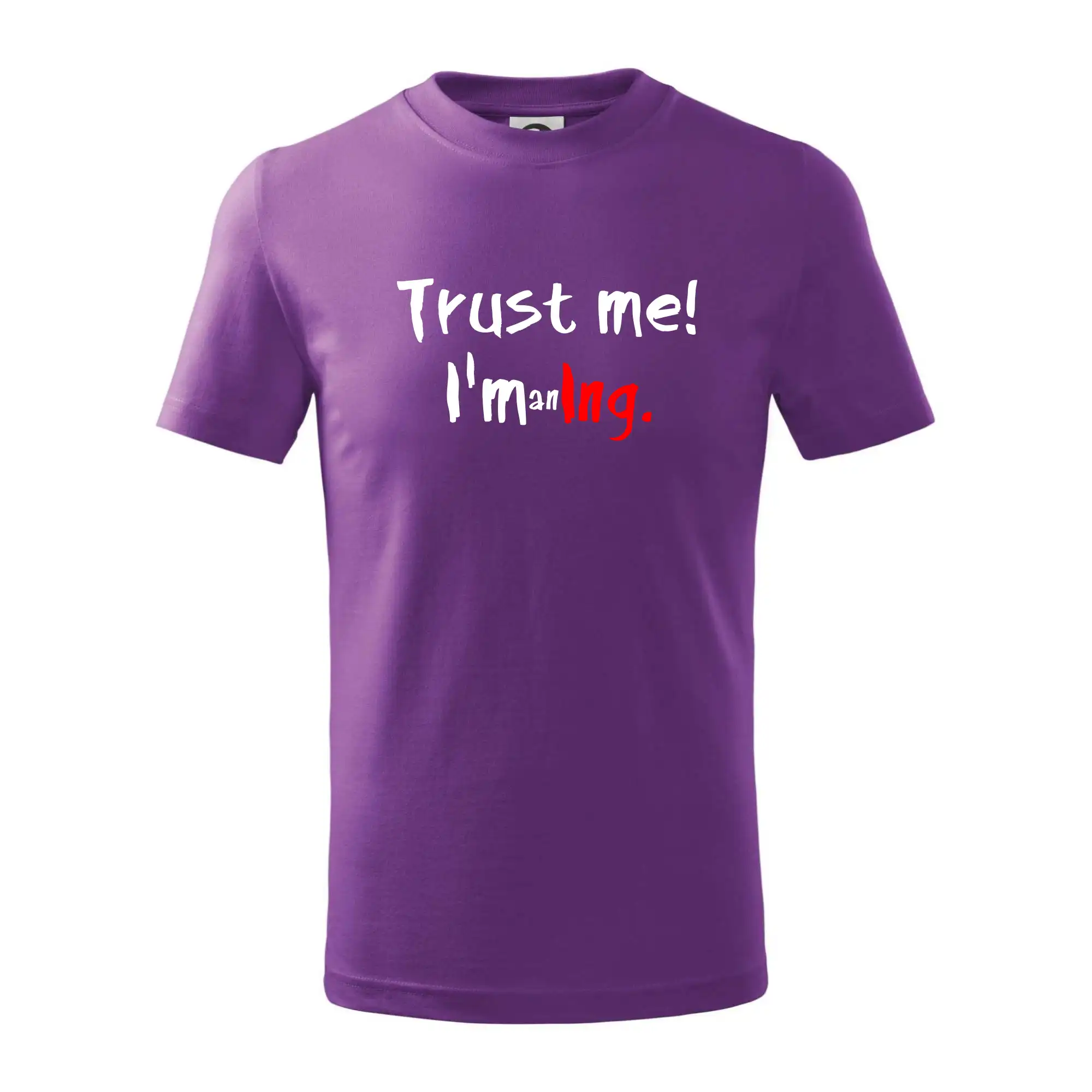Tričká na ukončenie štúdia - Trust me I´m an Ing. / Ver mi som Ing. - Tričko detské bavlnené