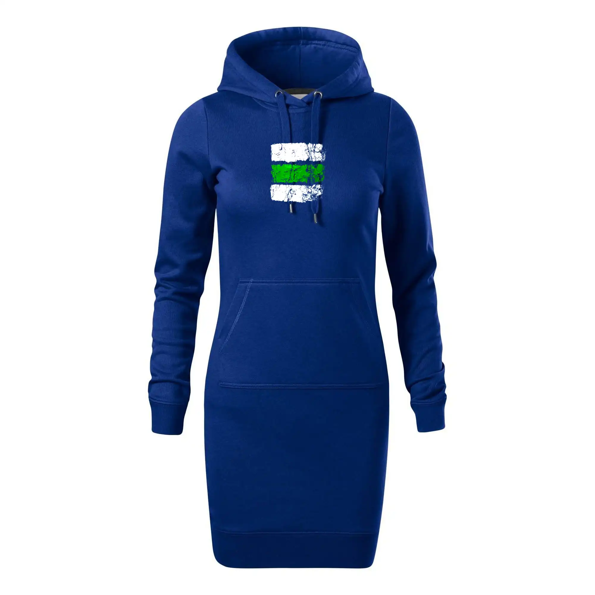 Trička pre cestovateľov - Turistická značka - zelená - Dámska mikina dlhá Snap