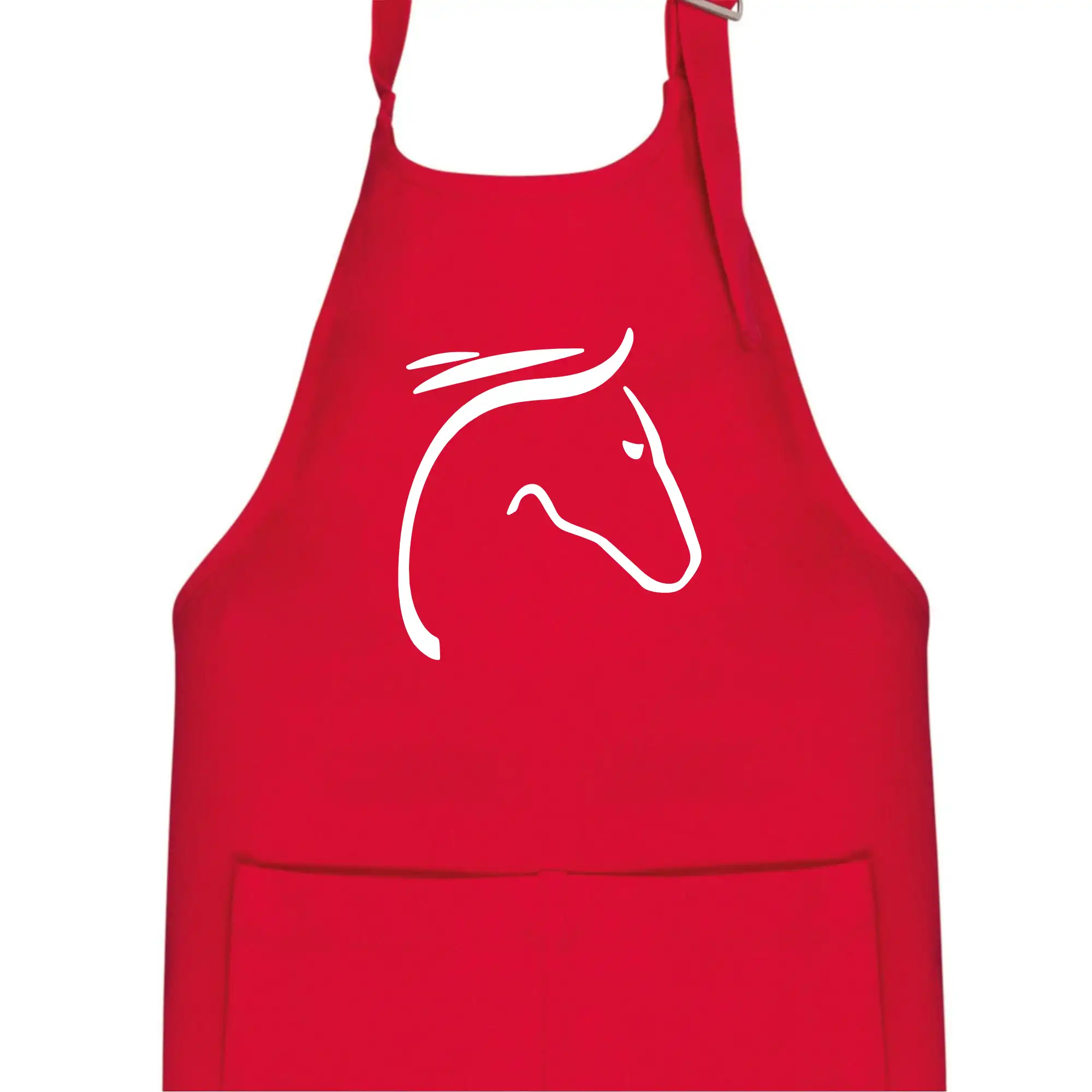 Kůň - hlava silueta