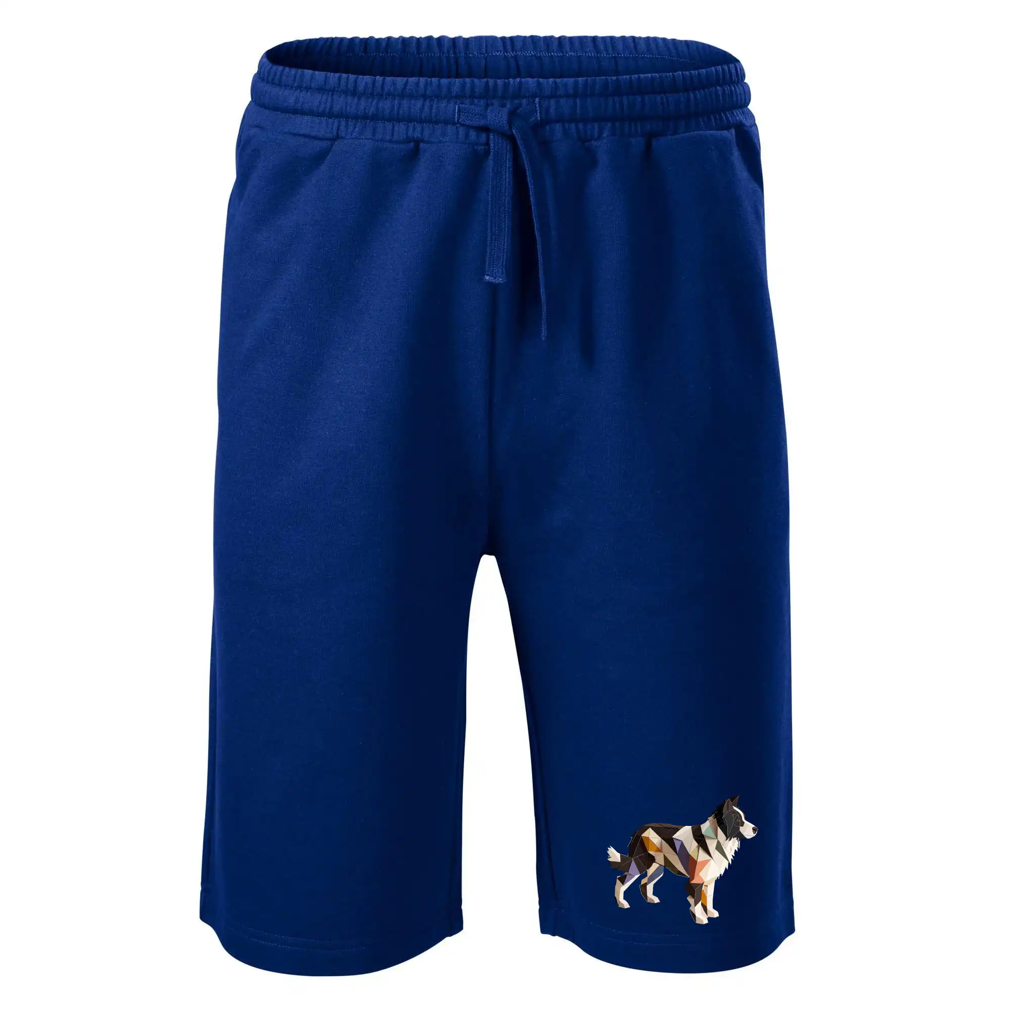 Border colie slepená z papíru