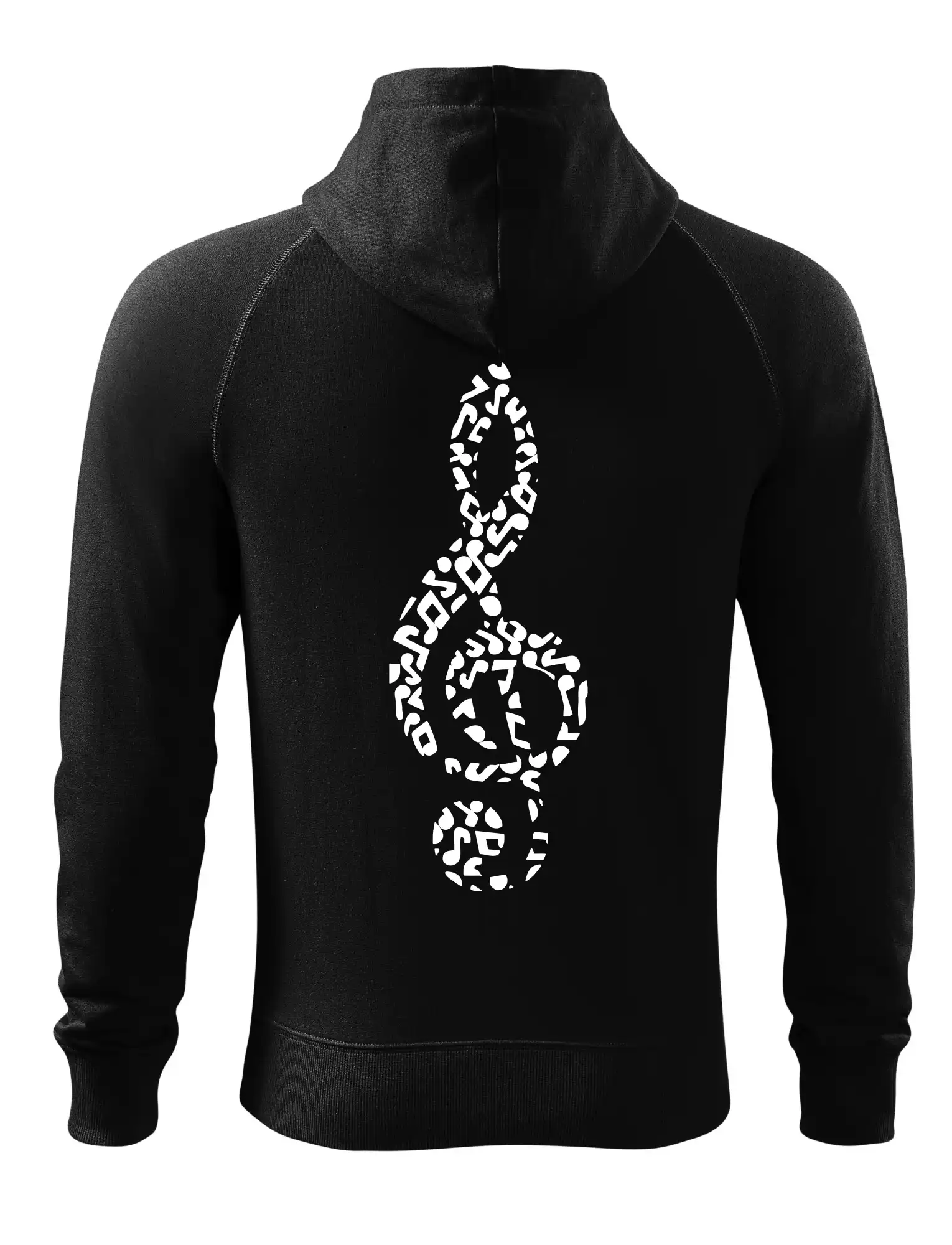 Houslový klíč z not