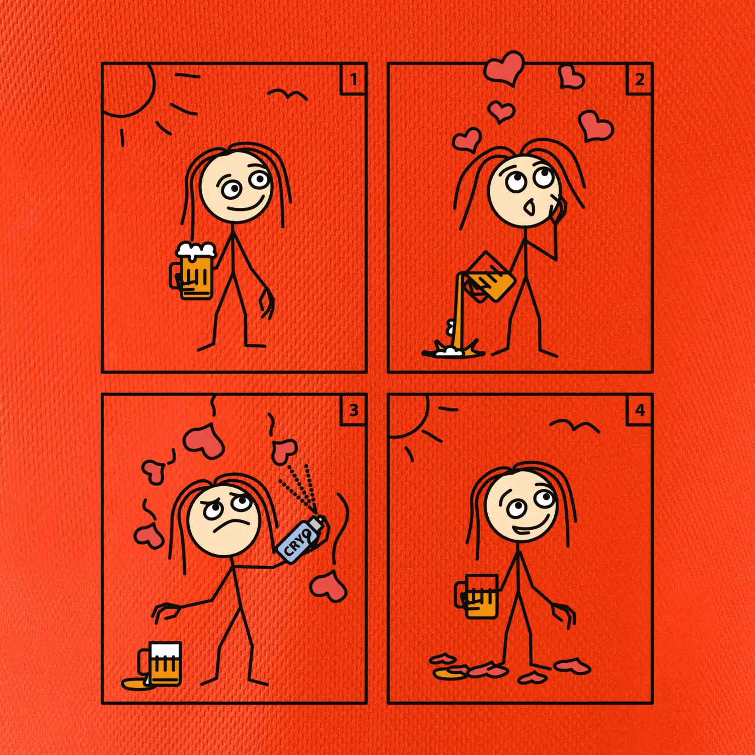 Láska já a pivo (Hana-creative)