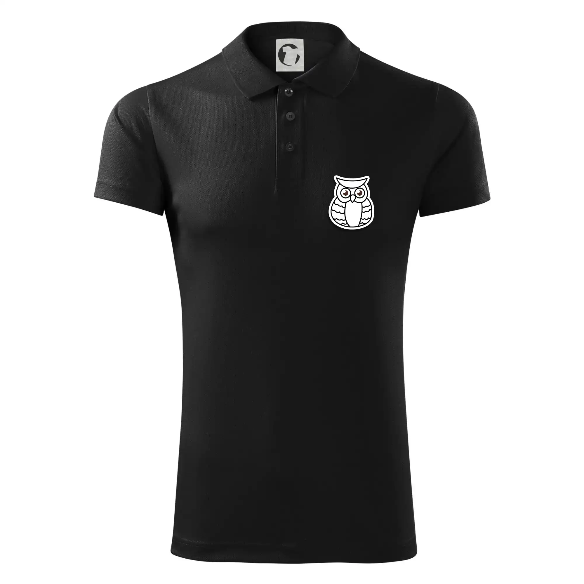 Sova kreslená na prsu