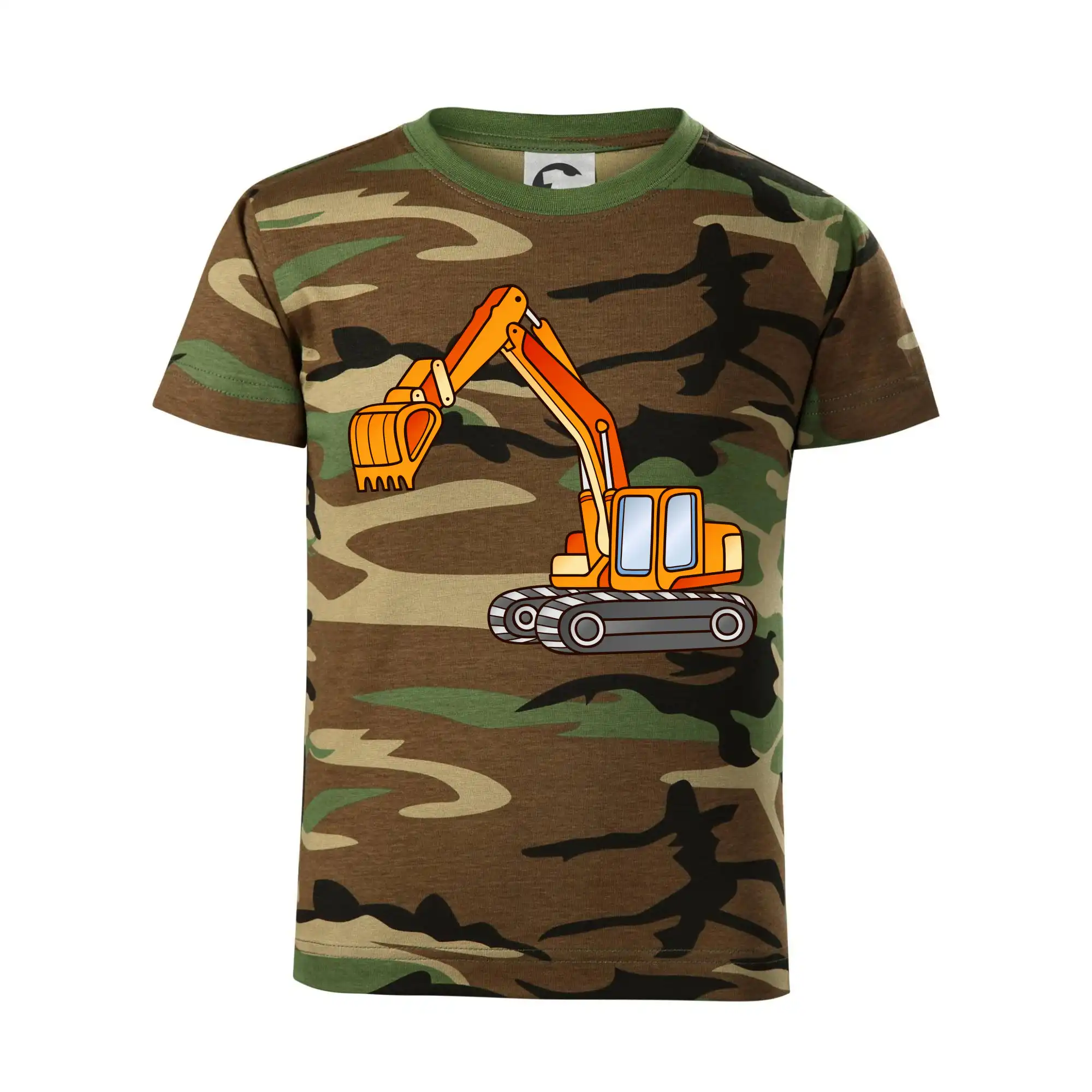 Bagr bez nápisu oranžový