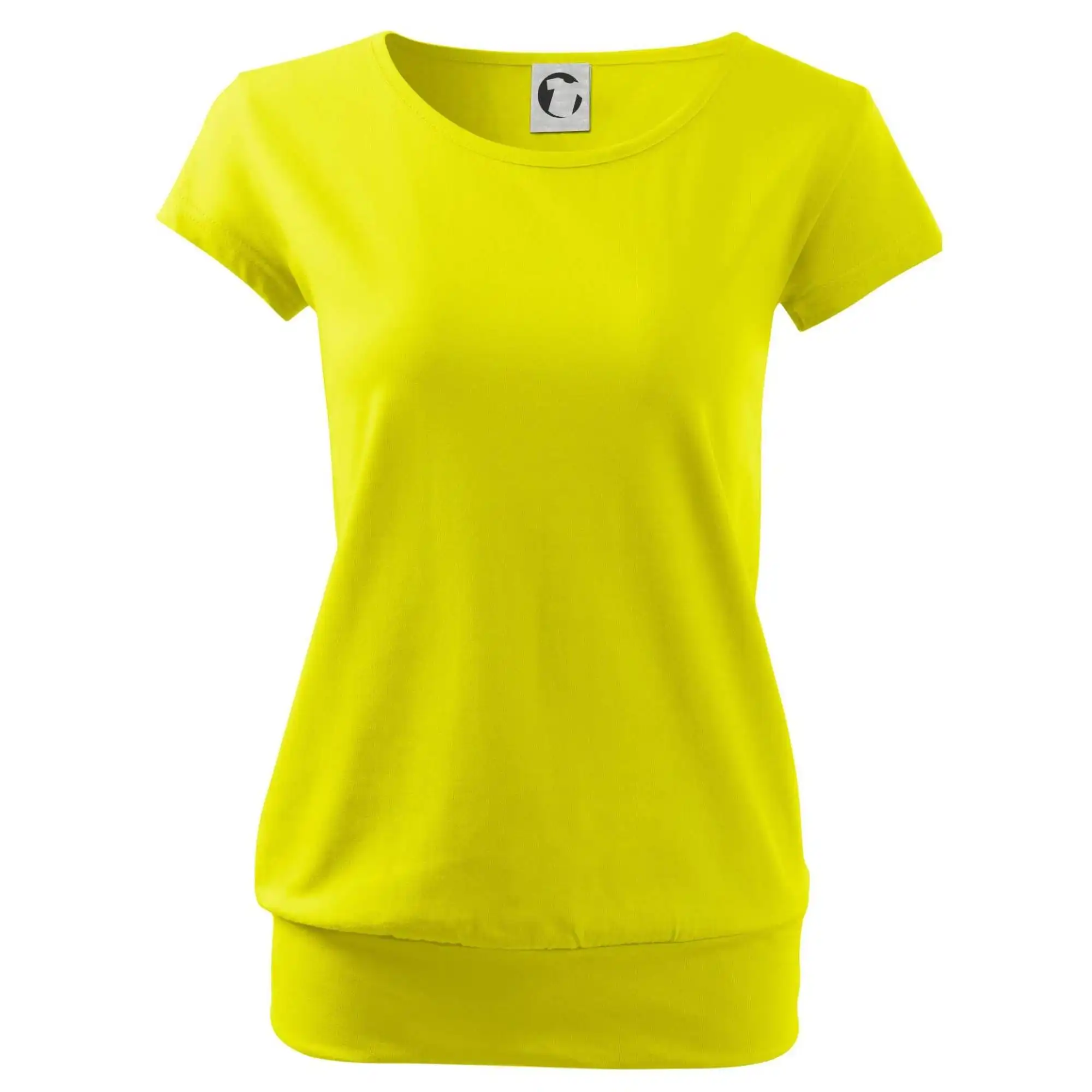 MyShirt tričká - Žlté tričko - Voľné tričko city