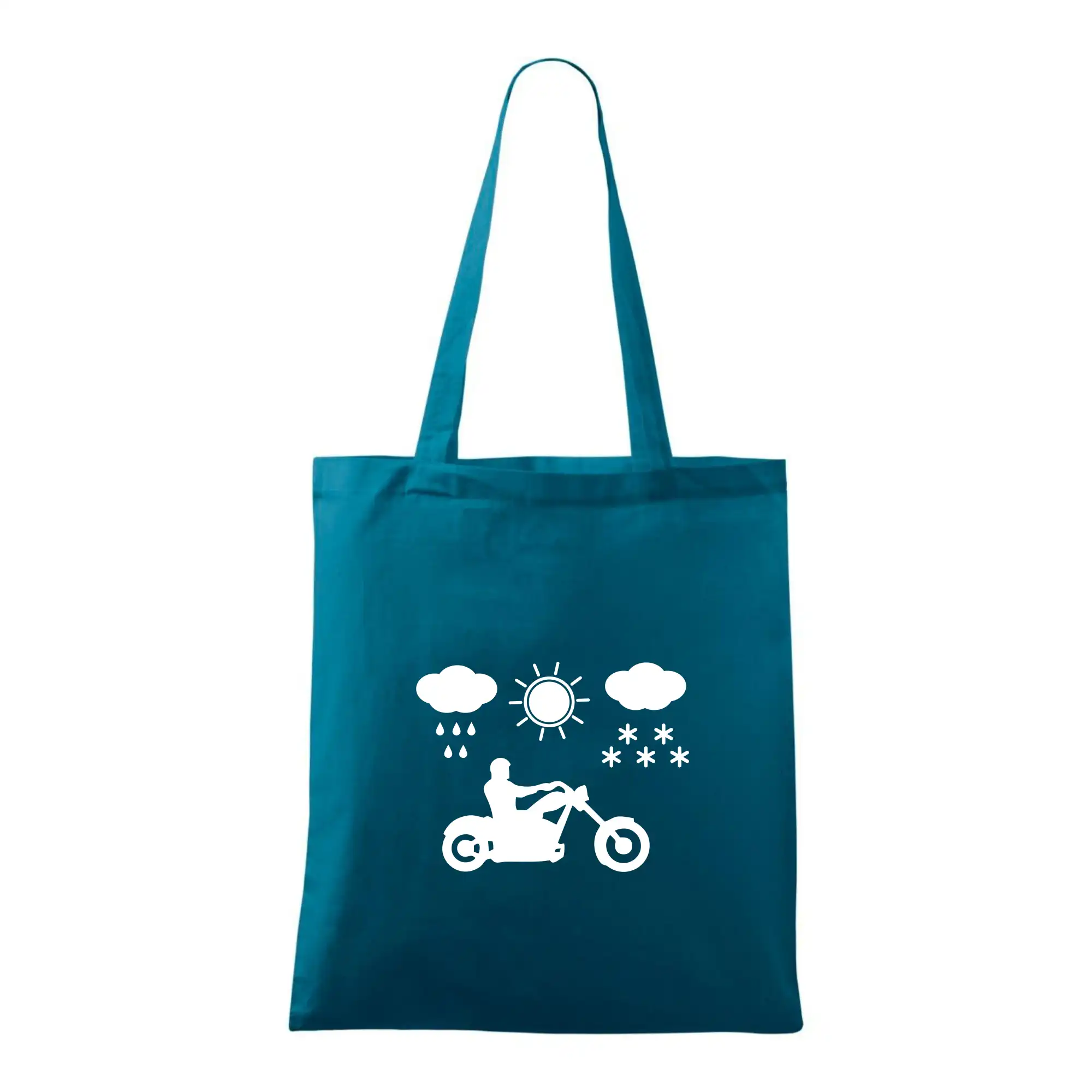 Motorkář za každého počasí - chopper