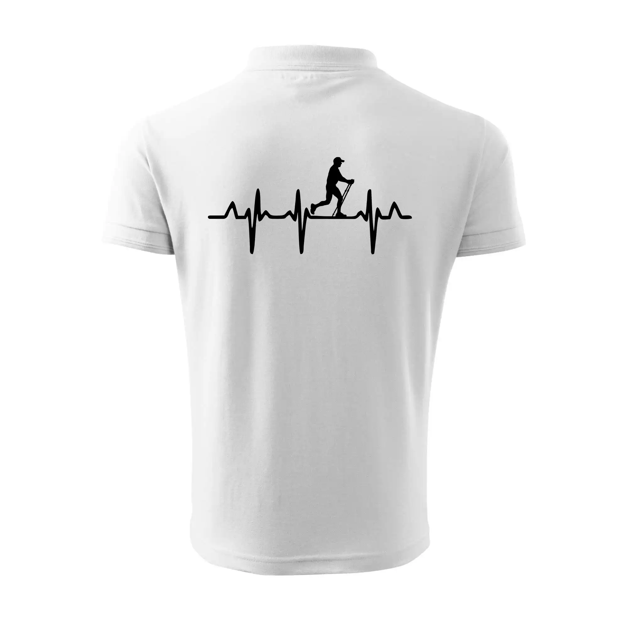 EKG nordic walking muž