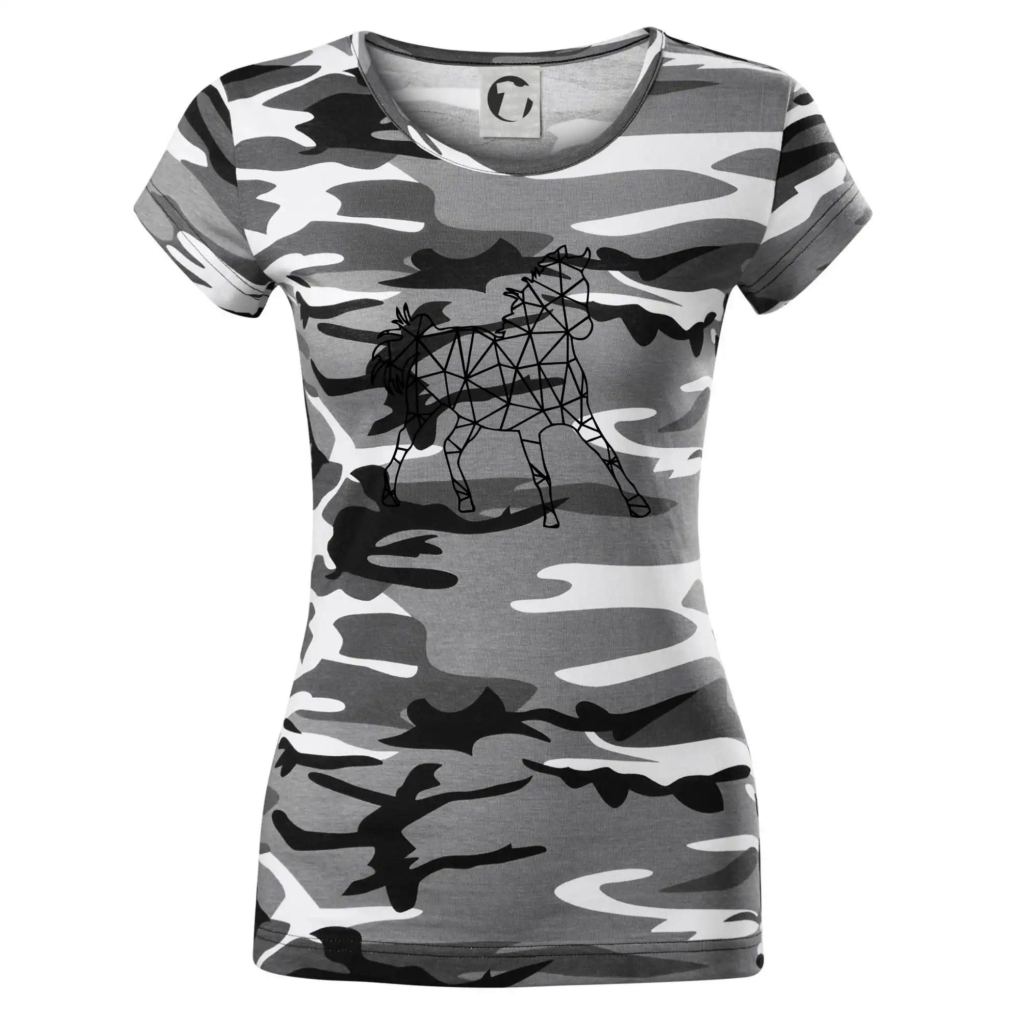 Geometrie - kůň jednobarevná