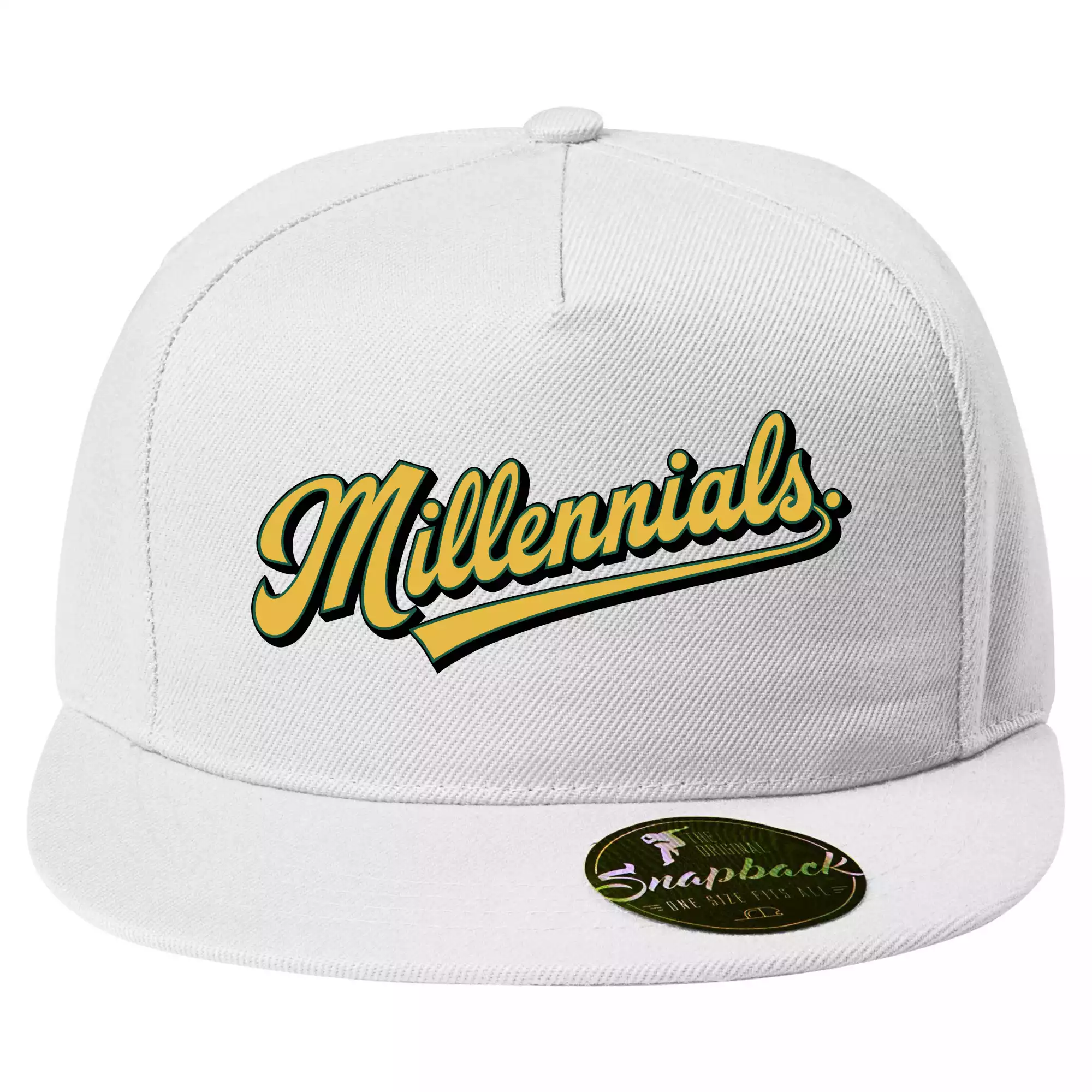 Generace Y - Millennials žlutý nápis