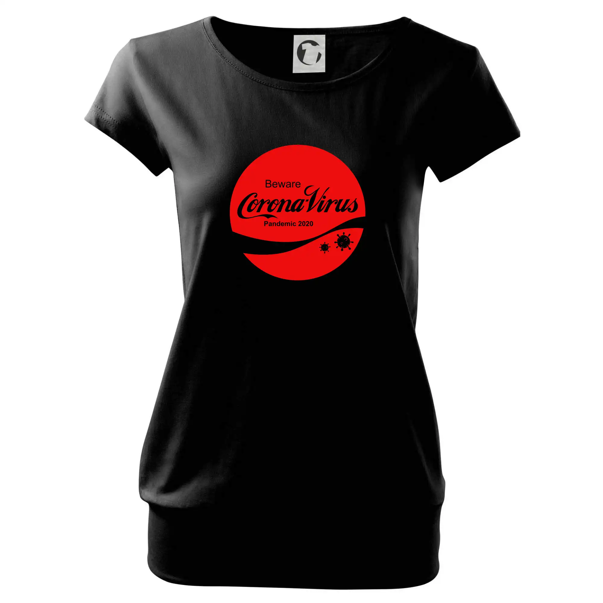 Corona virus pandemic logo