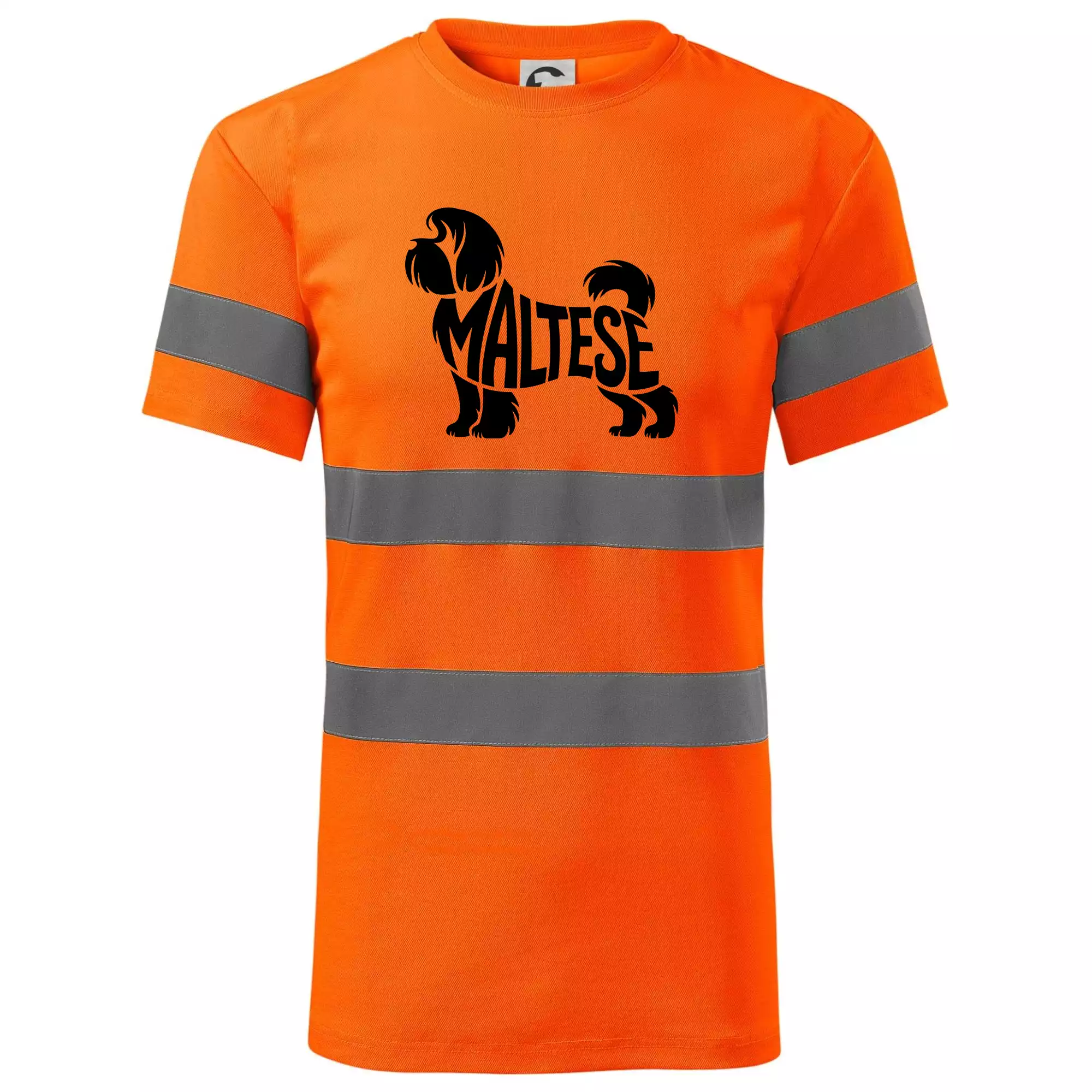 Maltézský psík nápis v těle