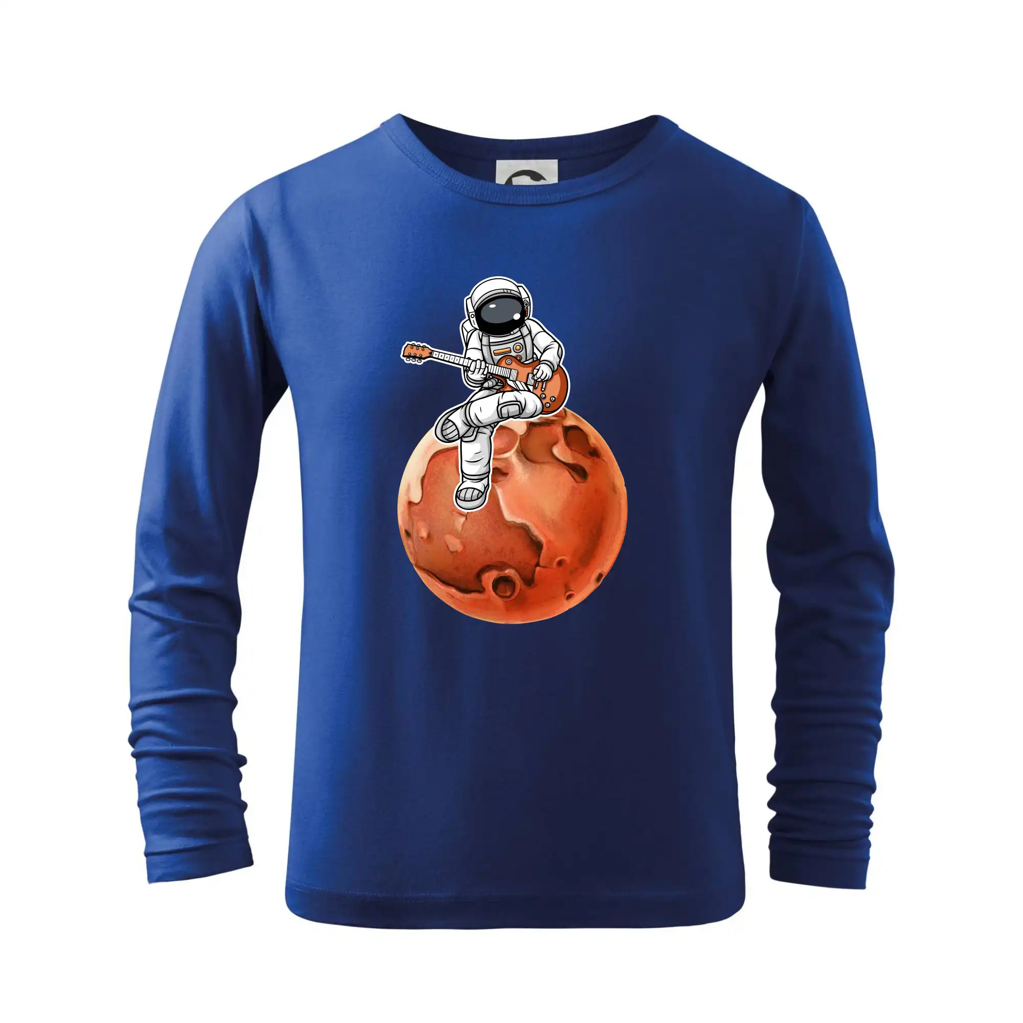 Vesmirne tričká - Mars gitarista - Tričko detské Long Sleeve
