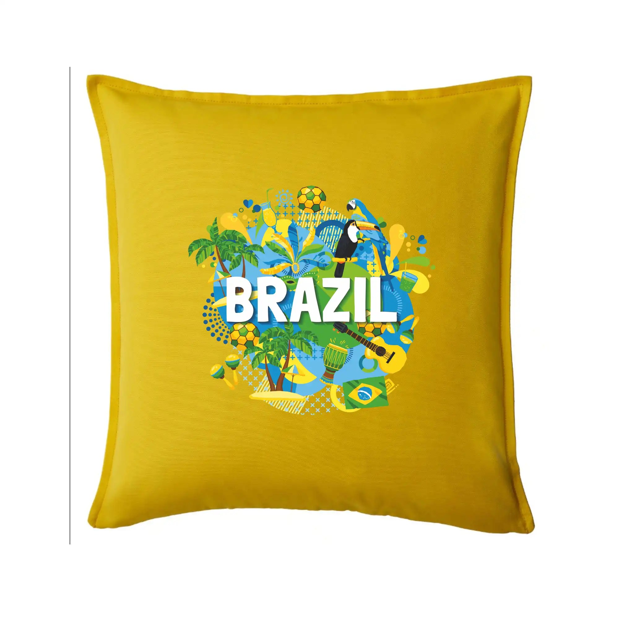 Ostatné mestá / miesta - Brazília Farebný obrázok - Vankúš 50x50