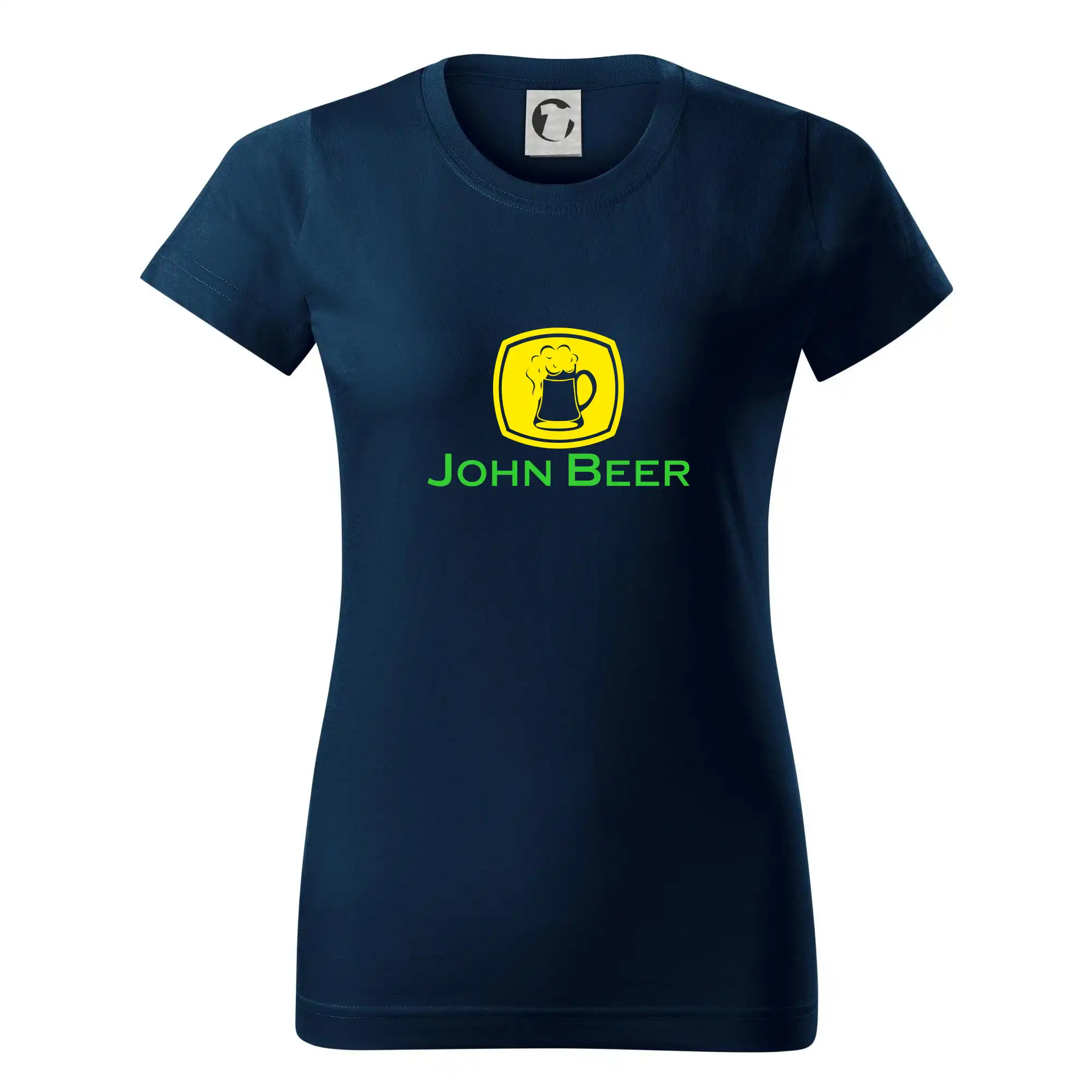 John Beer - Pivo - Dámske tričko basic - ľahko voľnejšie a dlhšie