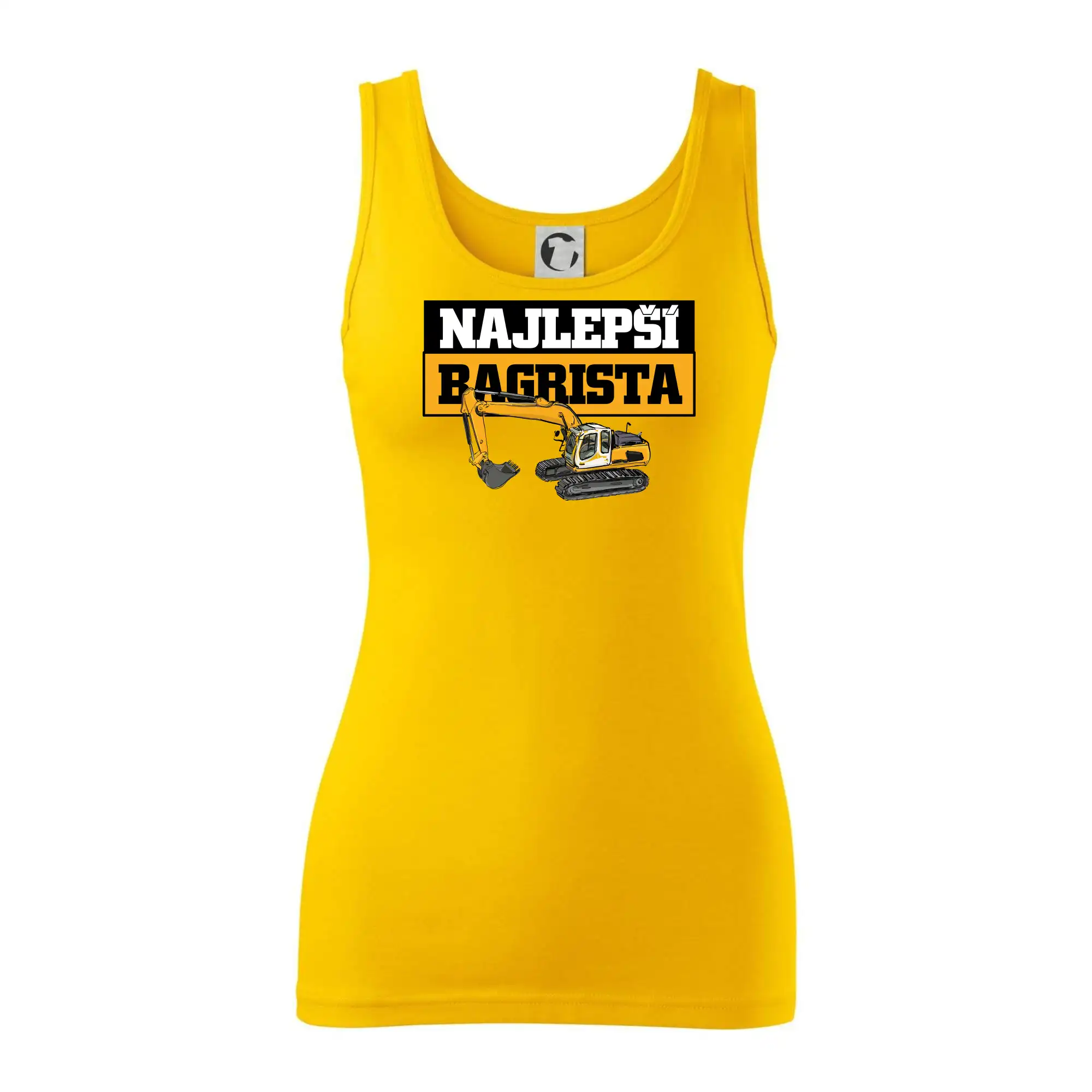 Najlepší bagrista - Dámske tielko