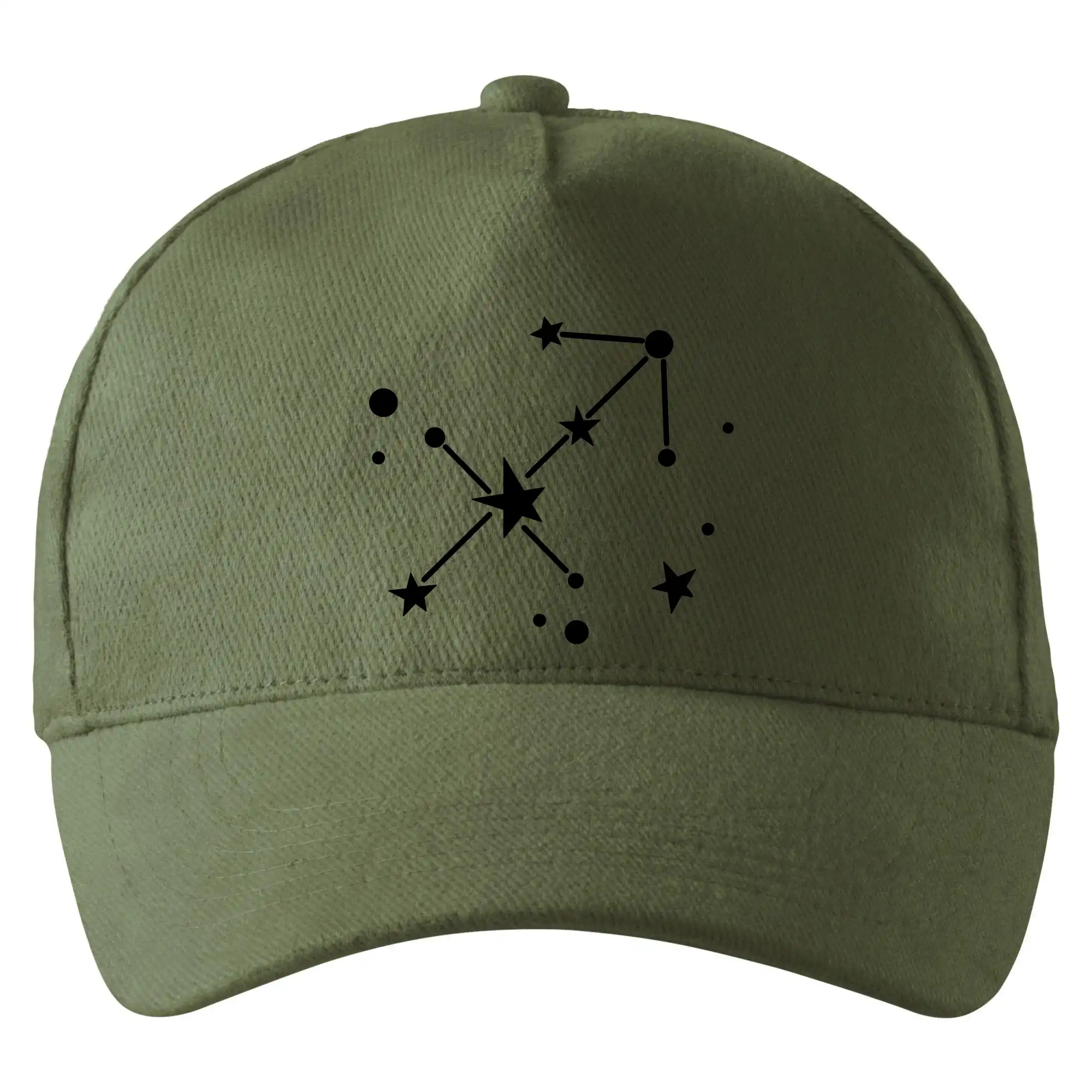 Tričká strelec - Súhvezdie - Sagittarius - Strelec - Šiltovka so zahnutým šiltom a mosaznou sponou
