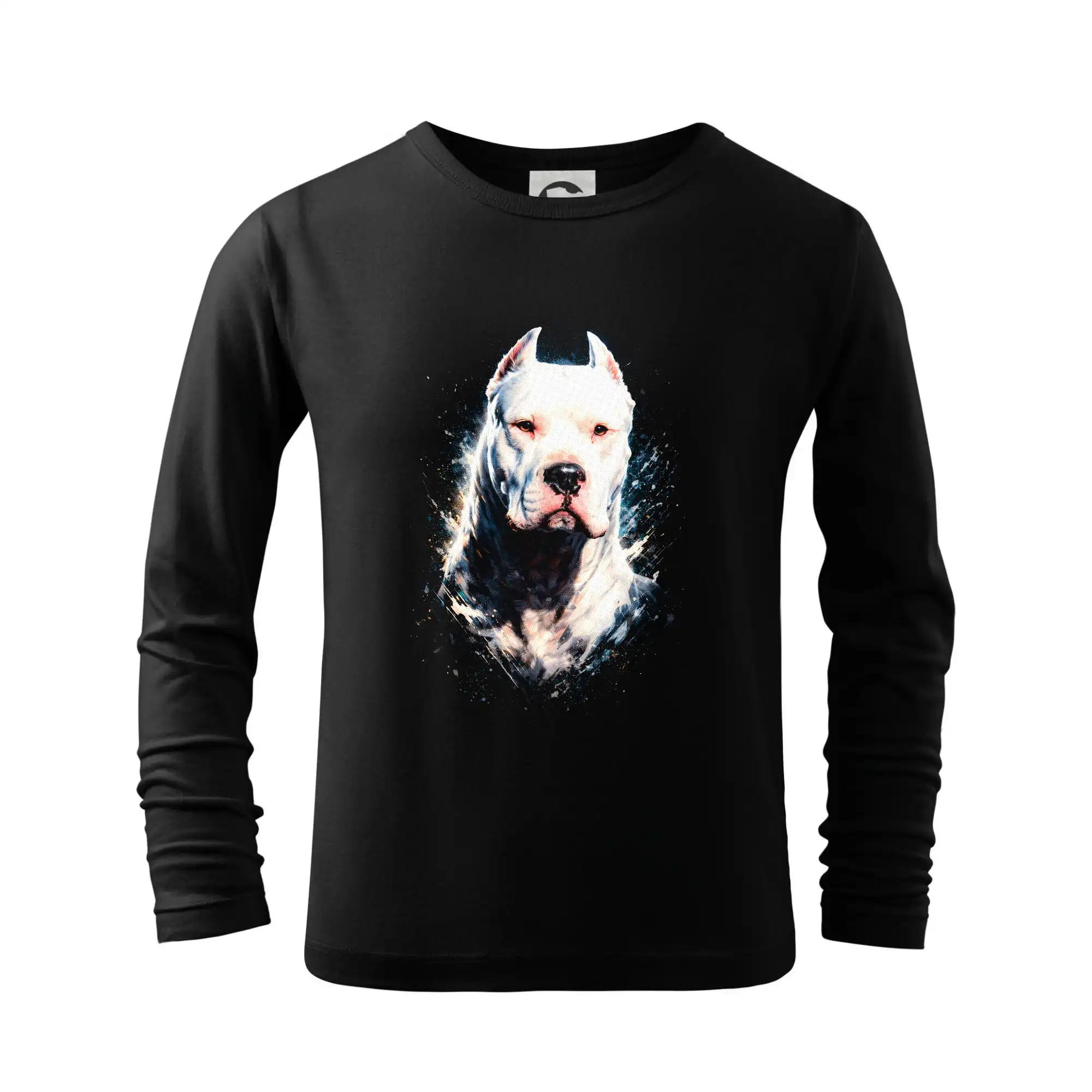 Ostatné psie plemená - Obrázok poltón Dogo Argentino - Tričko detské Long Sleeve