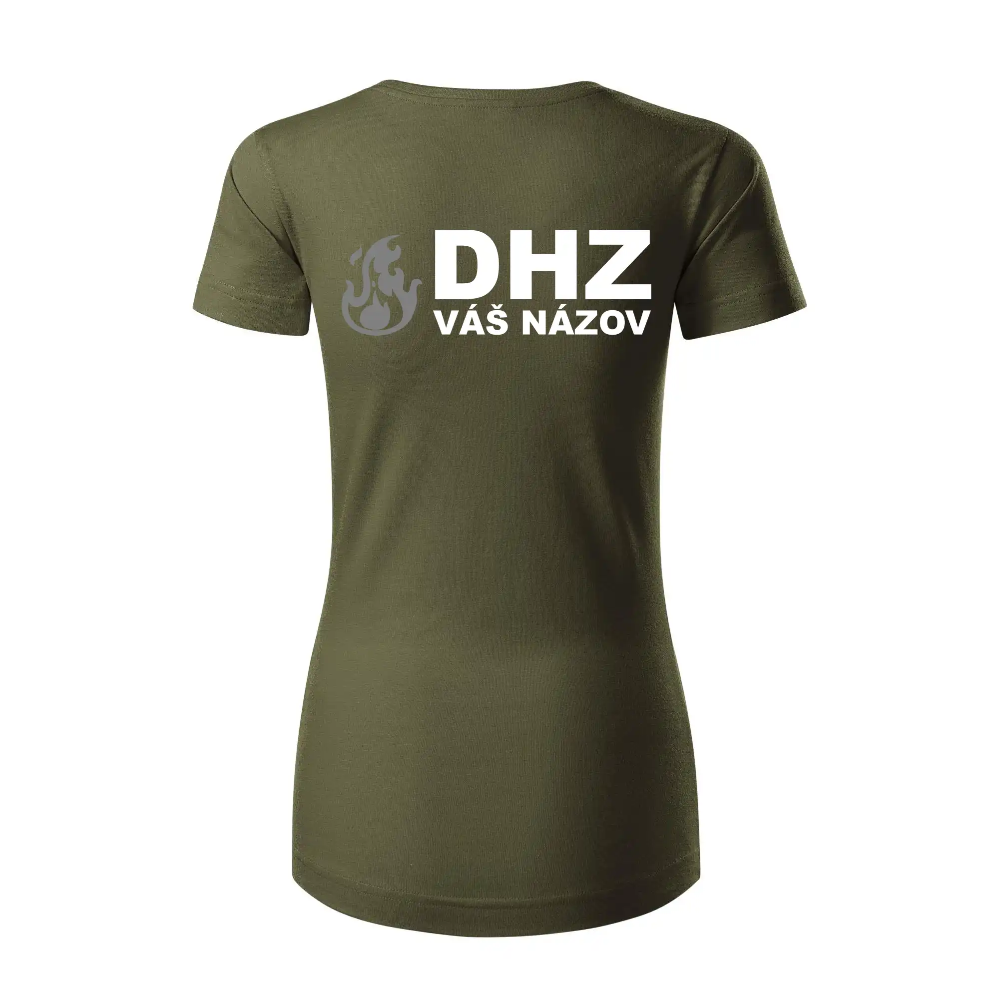 DHZ REFLEXNÉ (oheň, firesport, názov zboru - vlastný nápis)